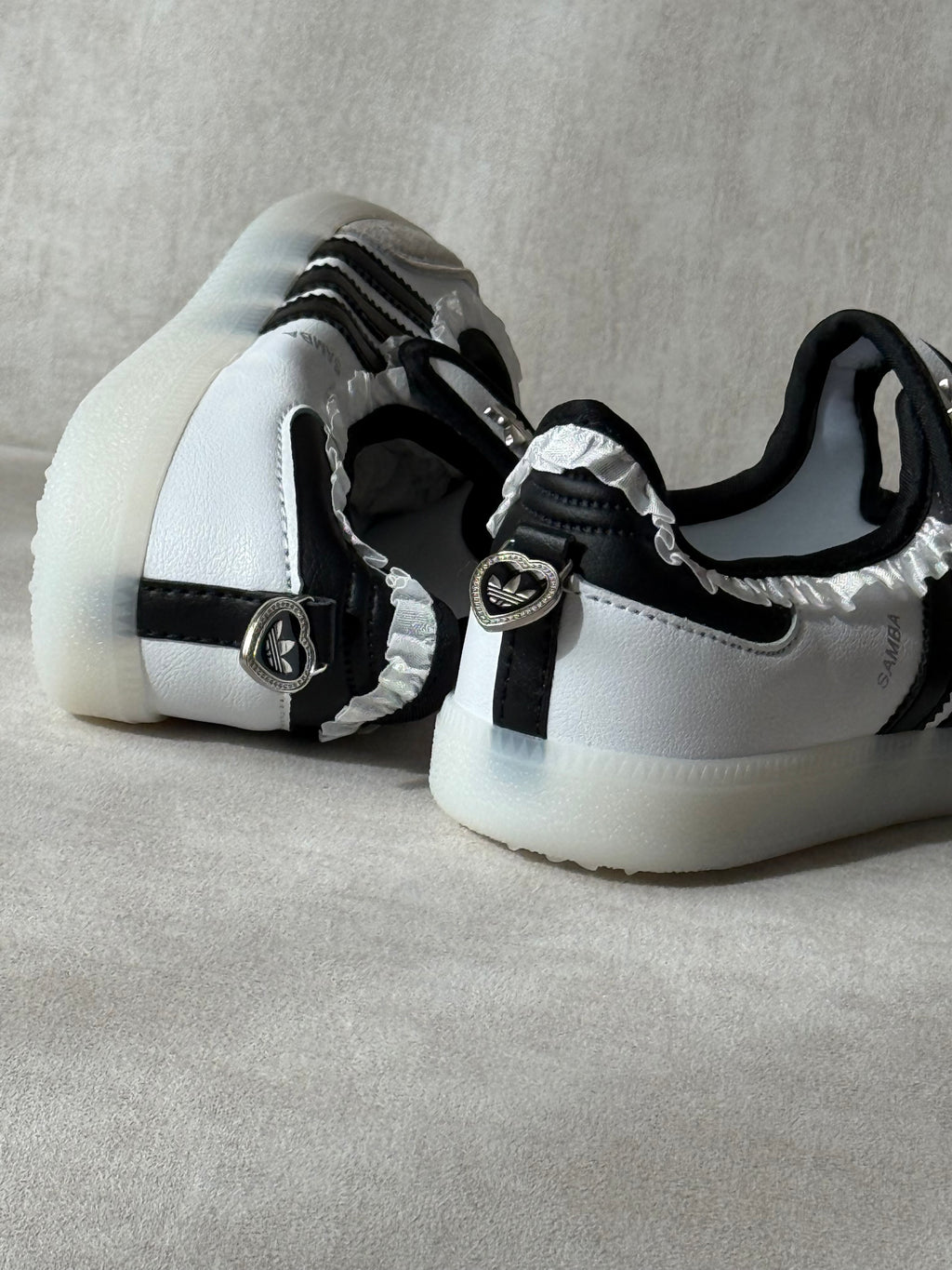 Adidas Samba Jane “Frill White/Black”
