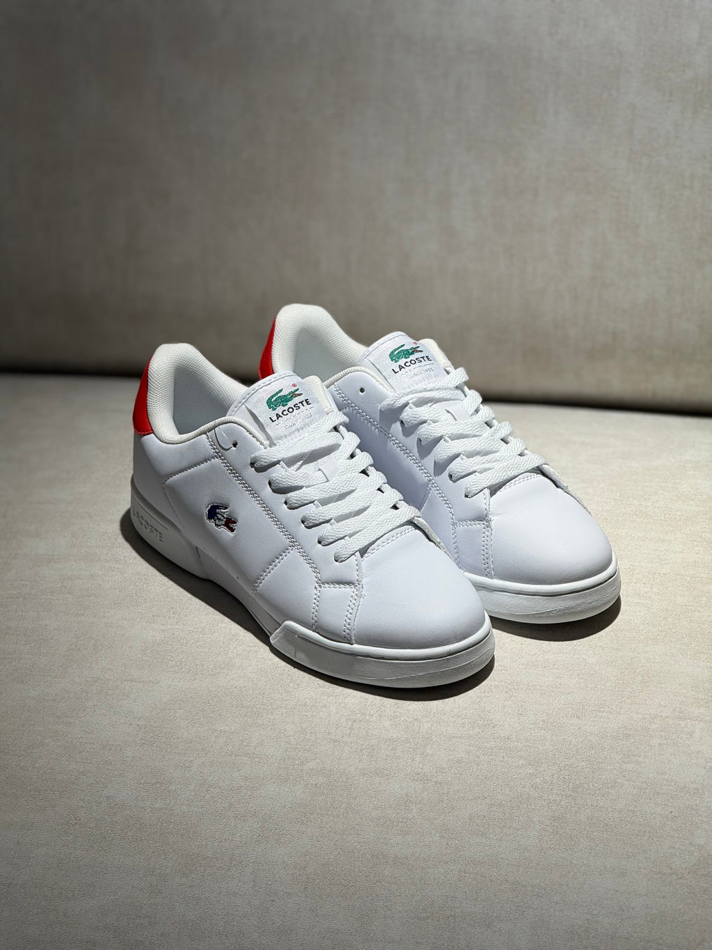 Lacoste “White/Red”