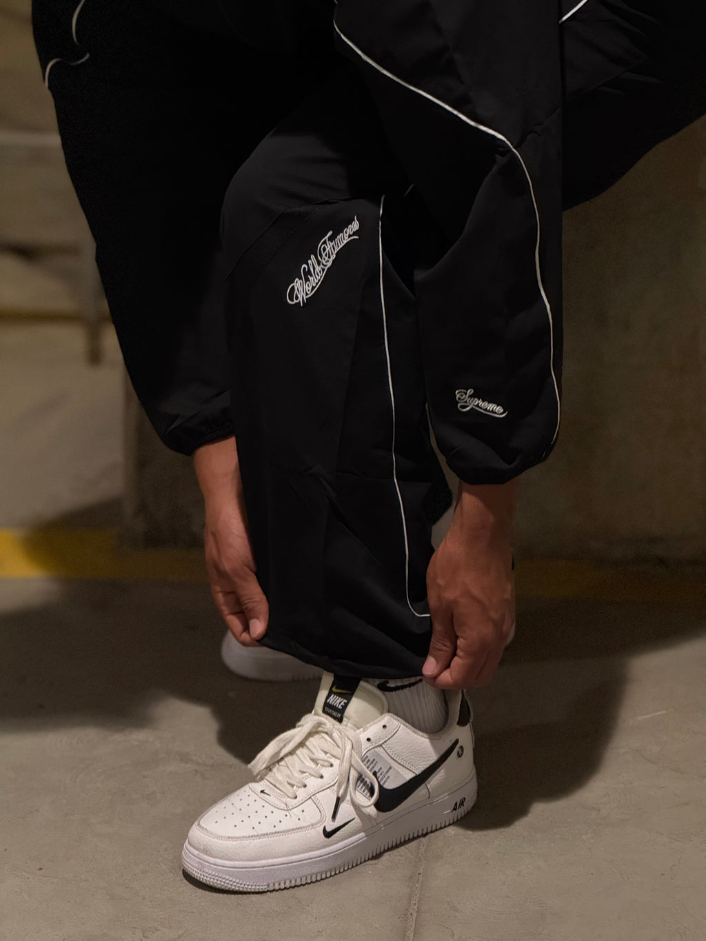 Sudadera Nike x Supreme Track