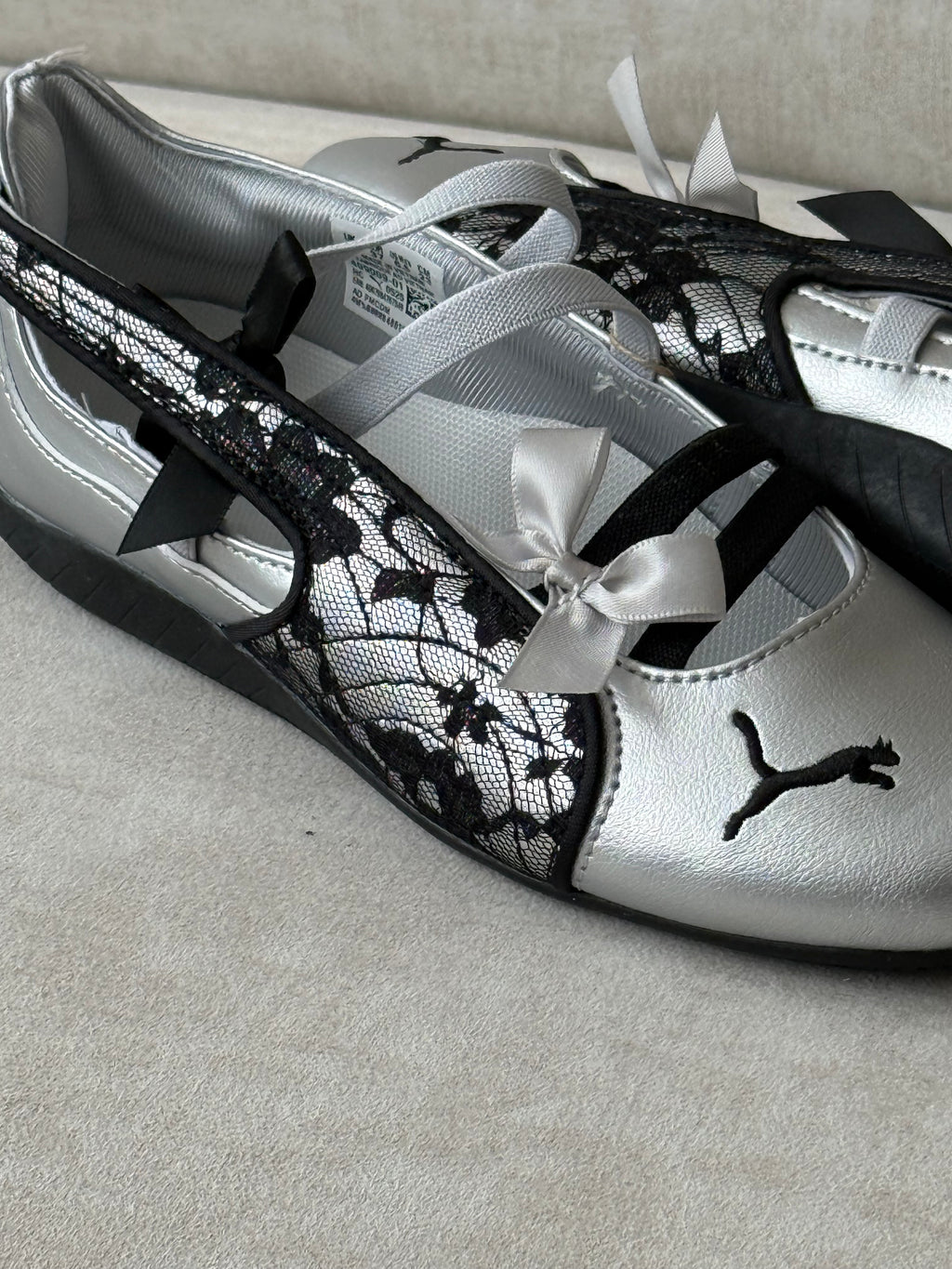 Puma Speedcat Ballet Lace “Silver/Black”