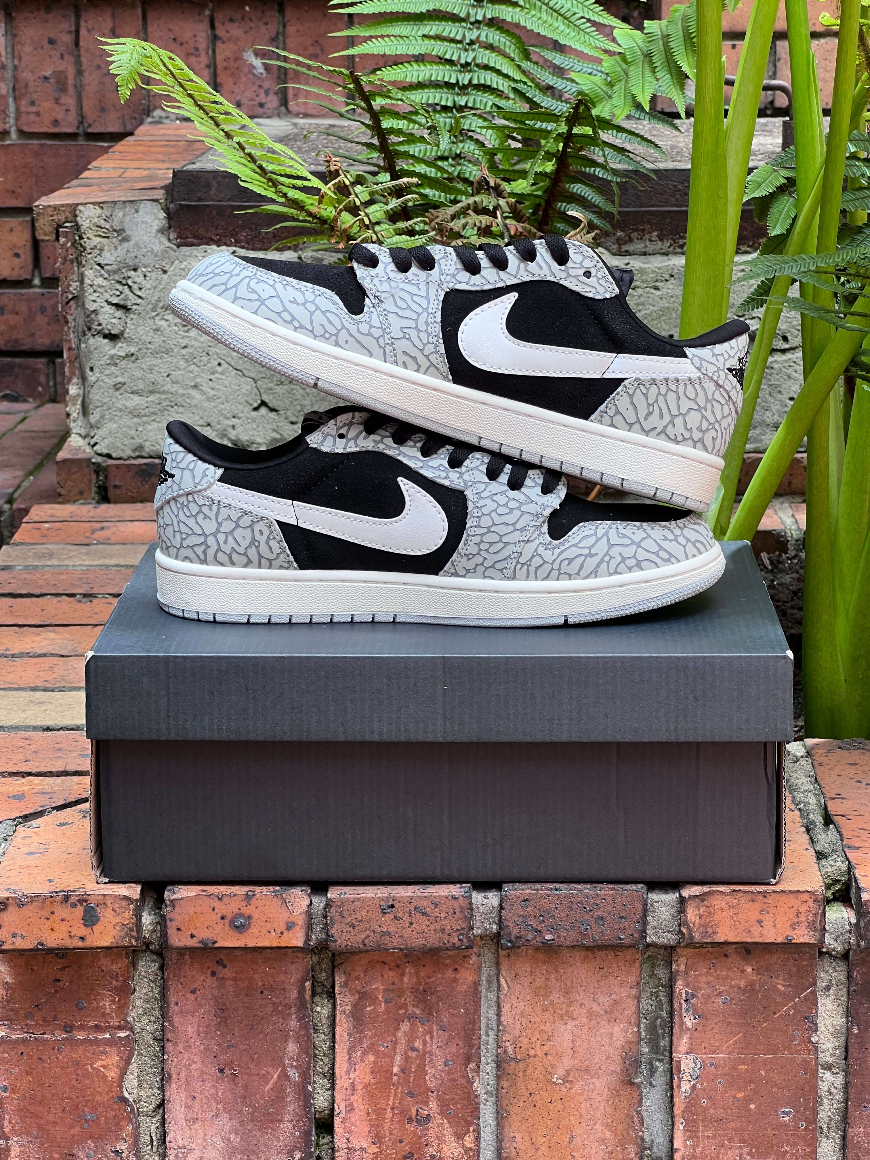 Air jordan retro 1 low Black Cement