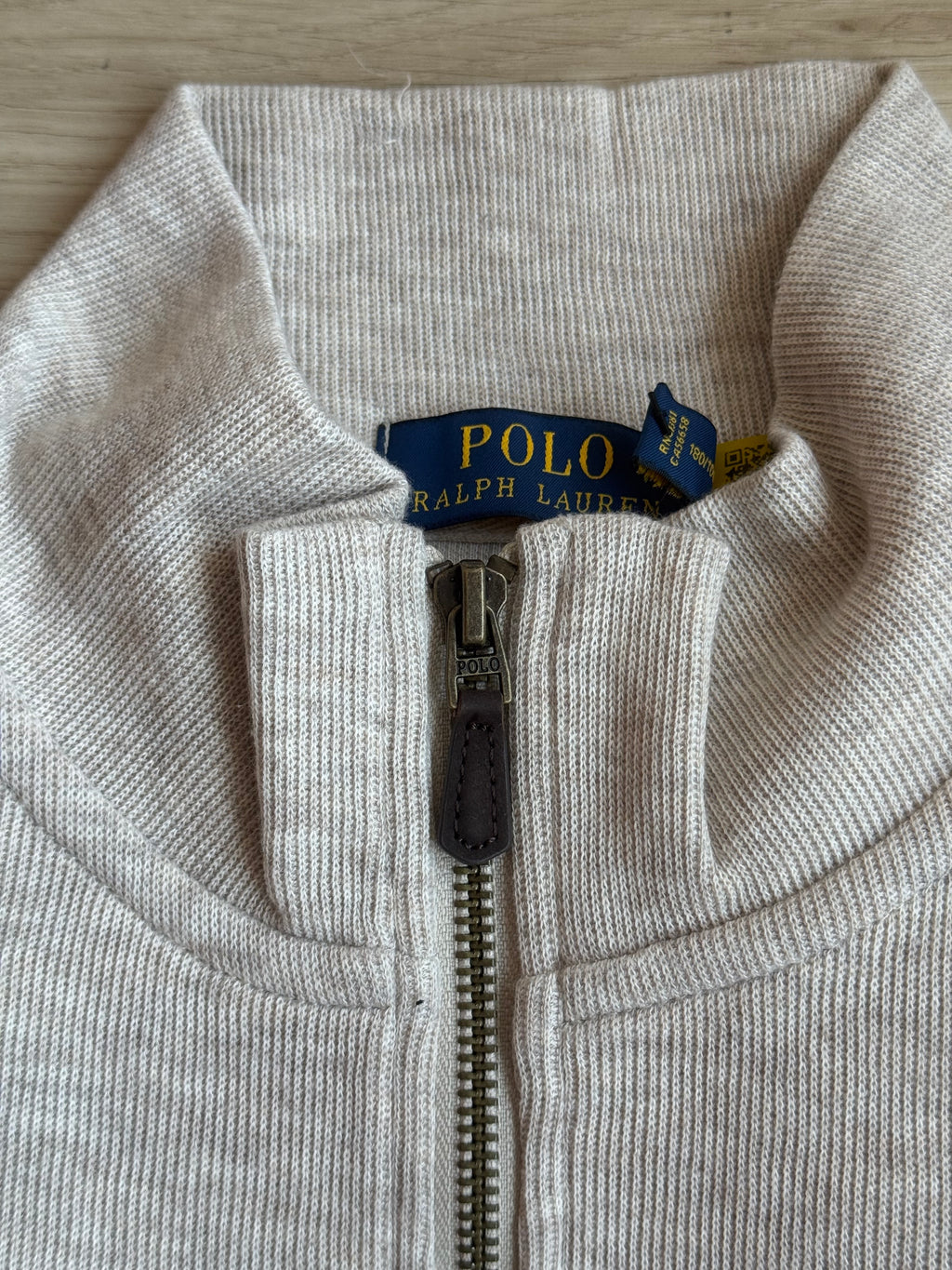 Sweater Polo Ralph Lauren Zip-Up “Grey”