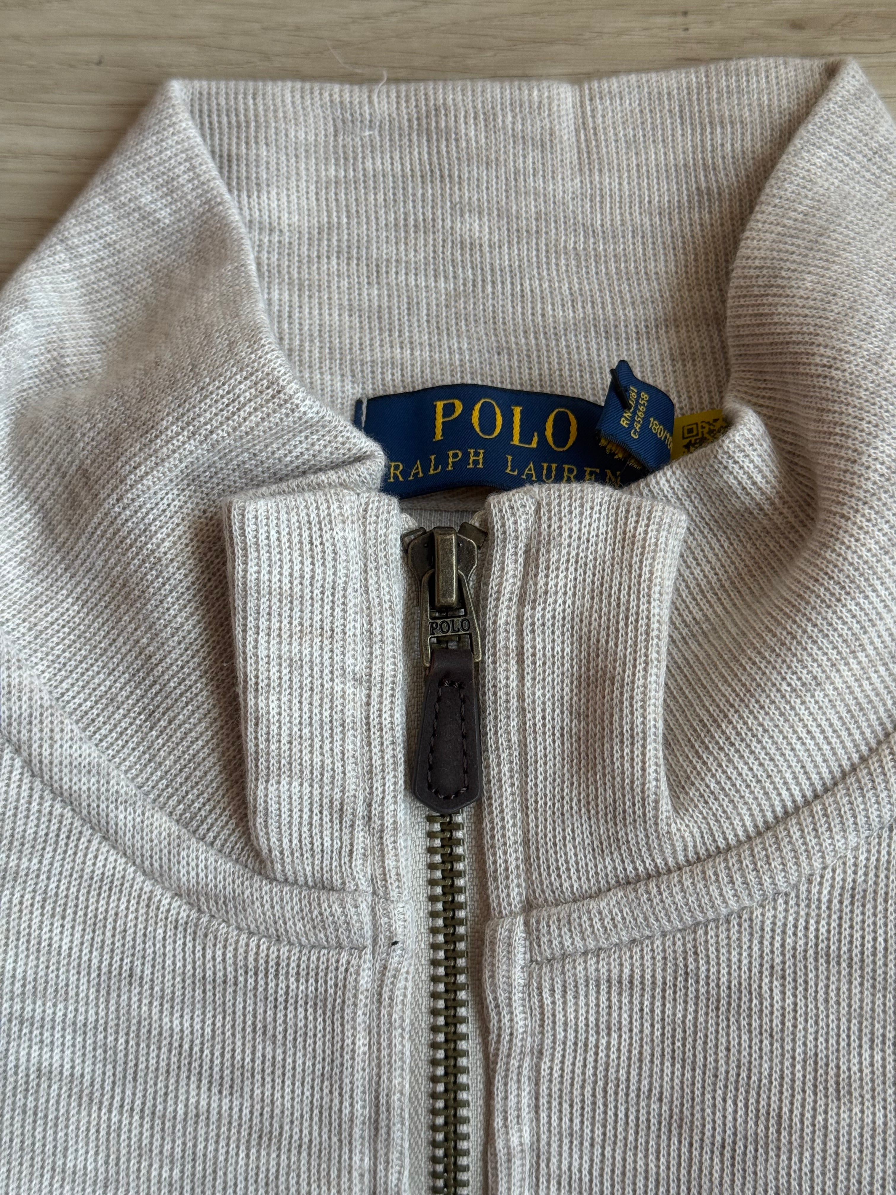 Sweater Polo Ralph Lauren Zip-Up “Grey”