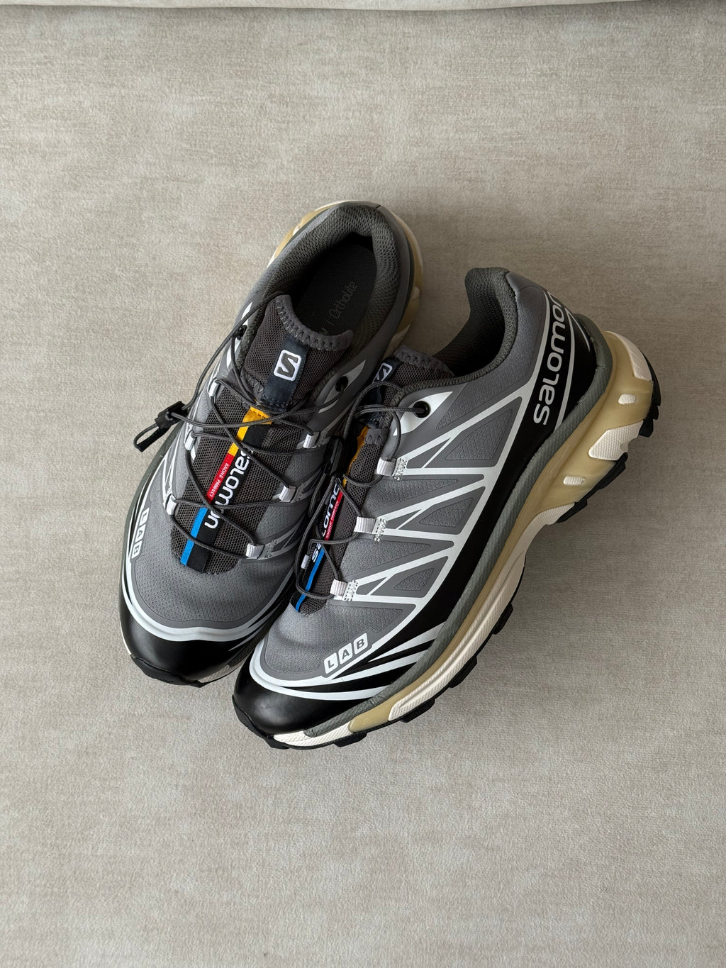 Salomon XT-6  “Grey/Cream”