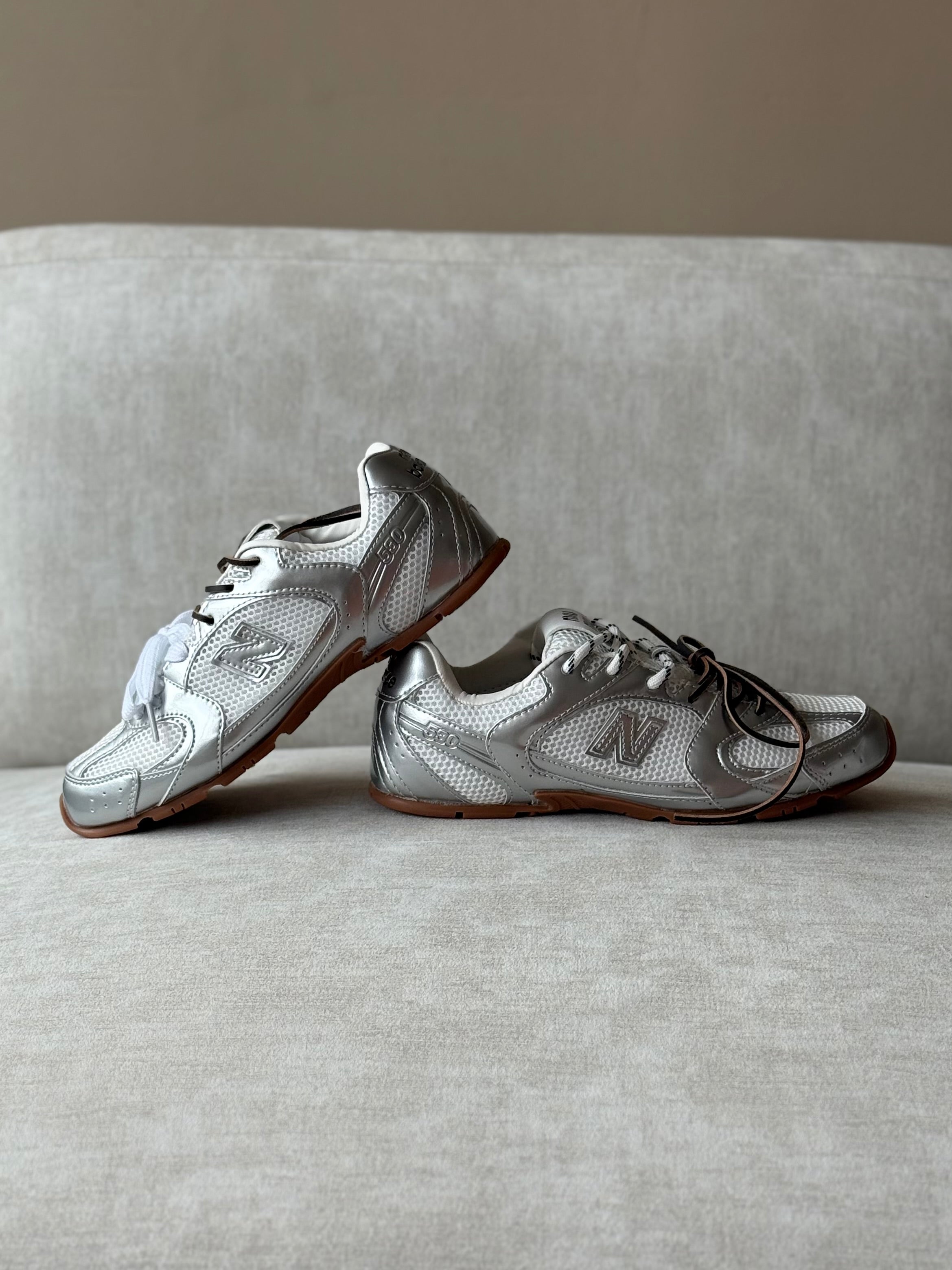 New Balance 530 SL Miu Miu Plateada