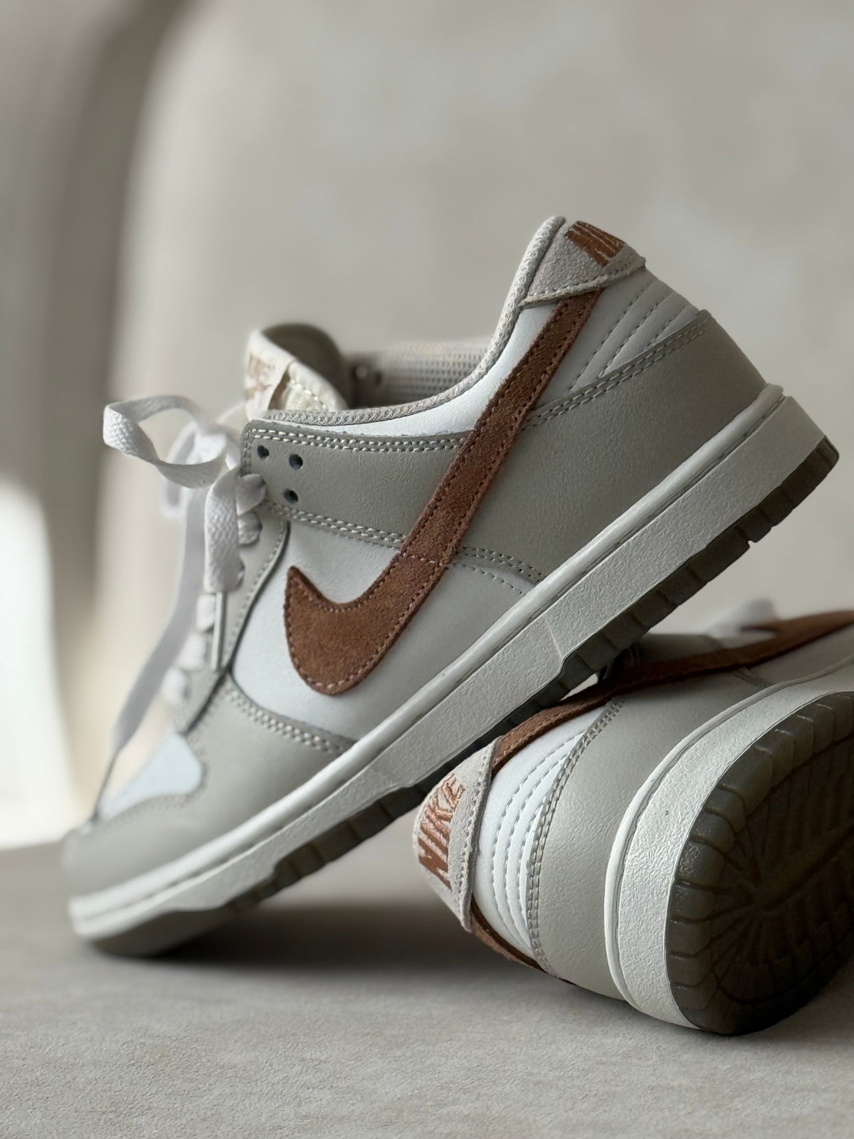 Nike Dunk Low "Grey/Coffee"