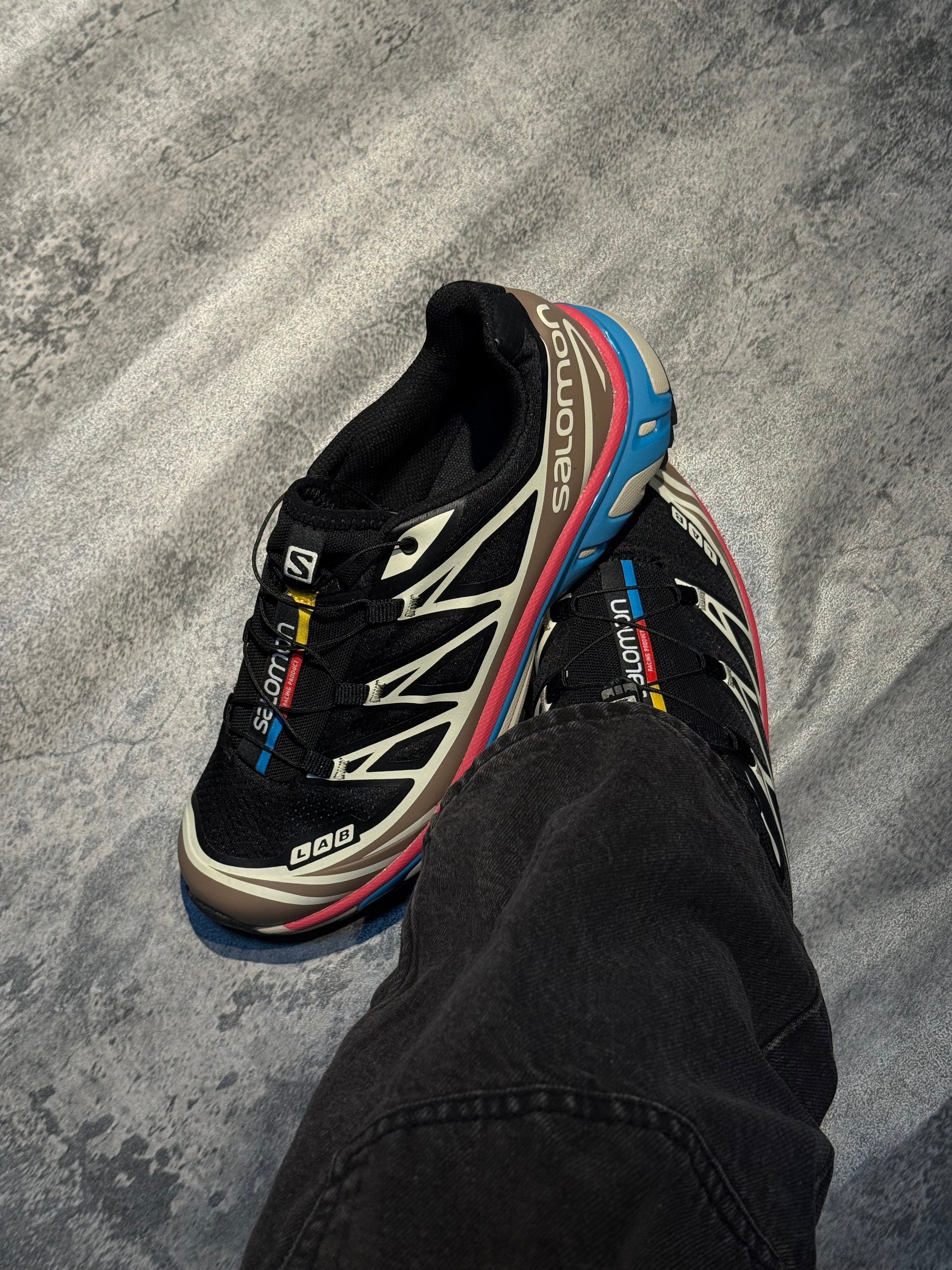 Salomon XT6 “Black Cow Hide”