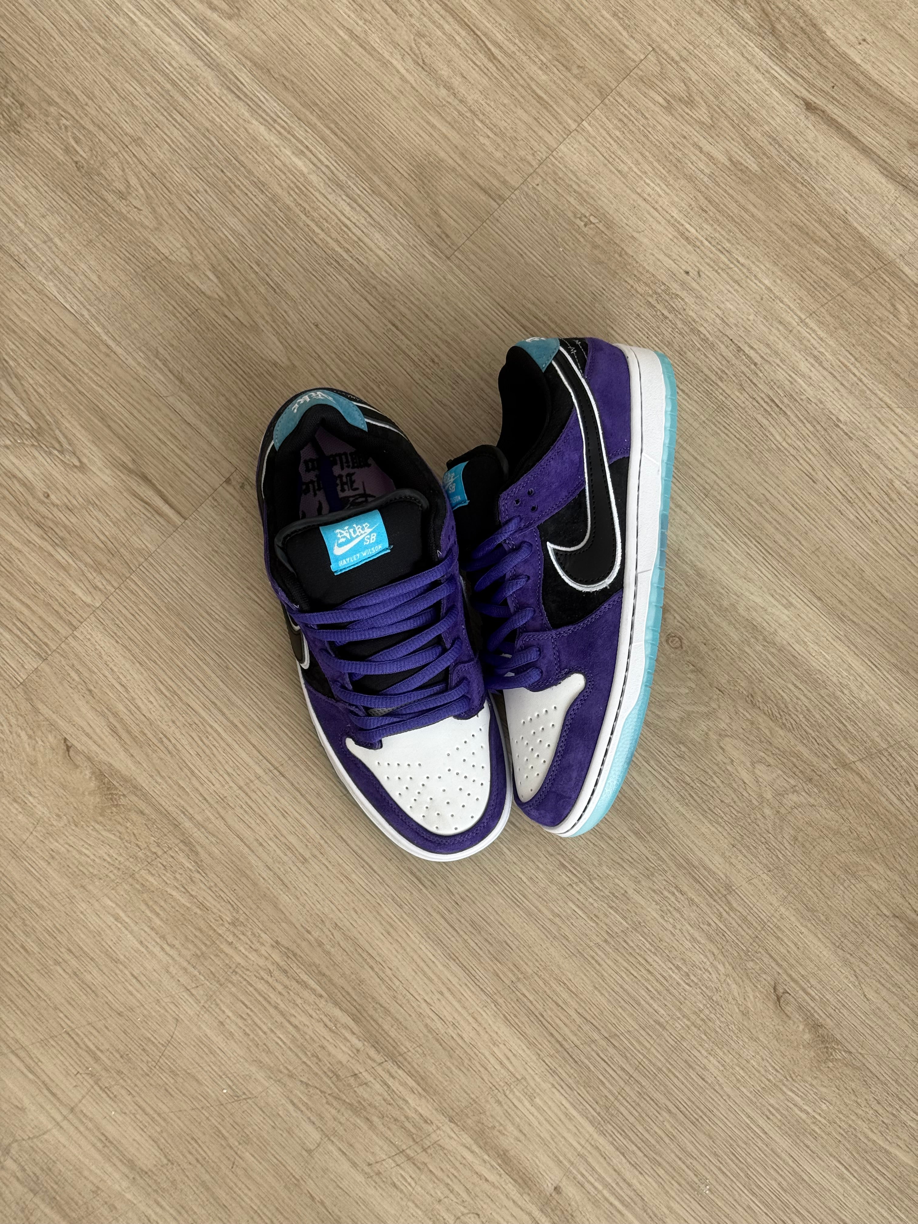 Nike Dunk SB x Hayley Wilson “Black and Court Purple”