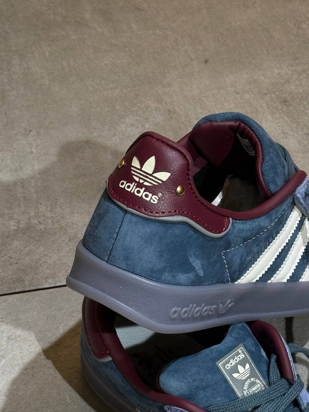 Adidas Gazelle Navi x Burgundy