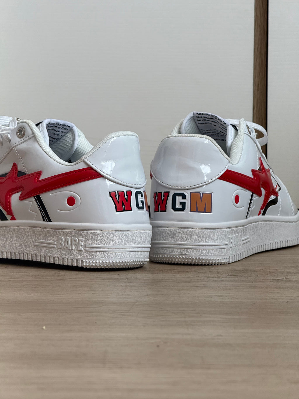 A Bathing Bape Sta “Shark/White”