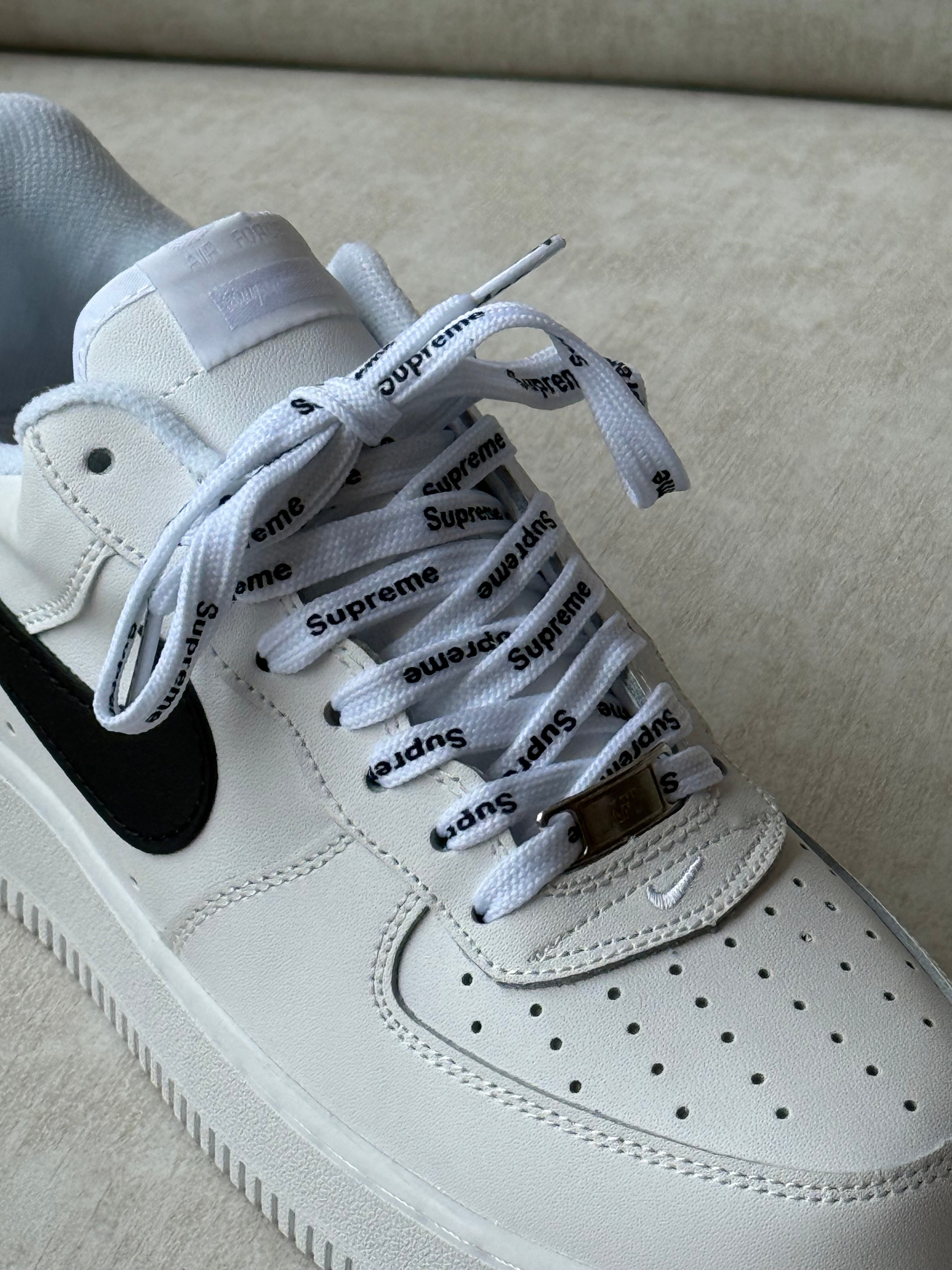 Nike Air Force 1 x Supreme “White/Black”