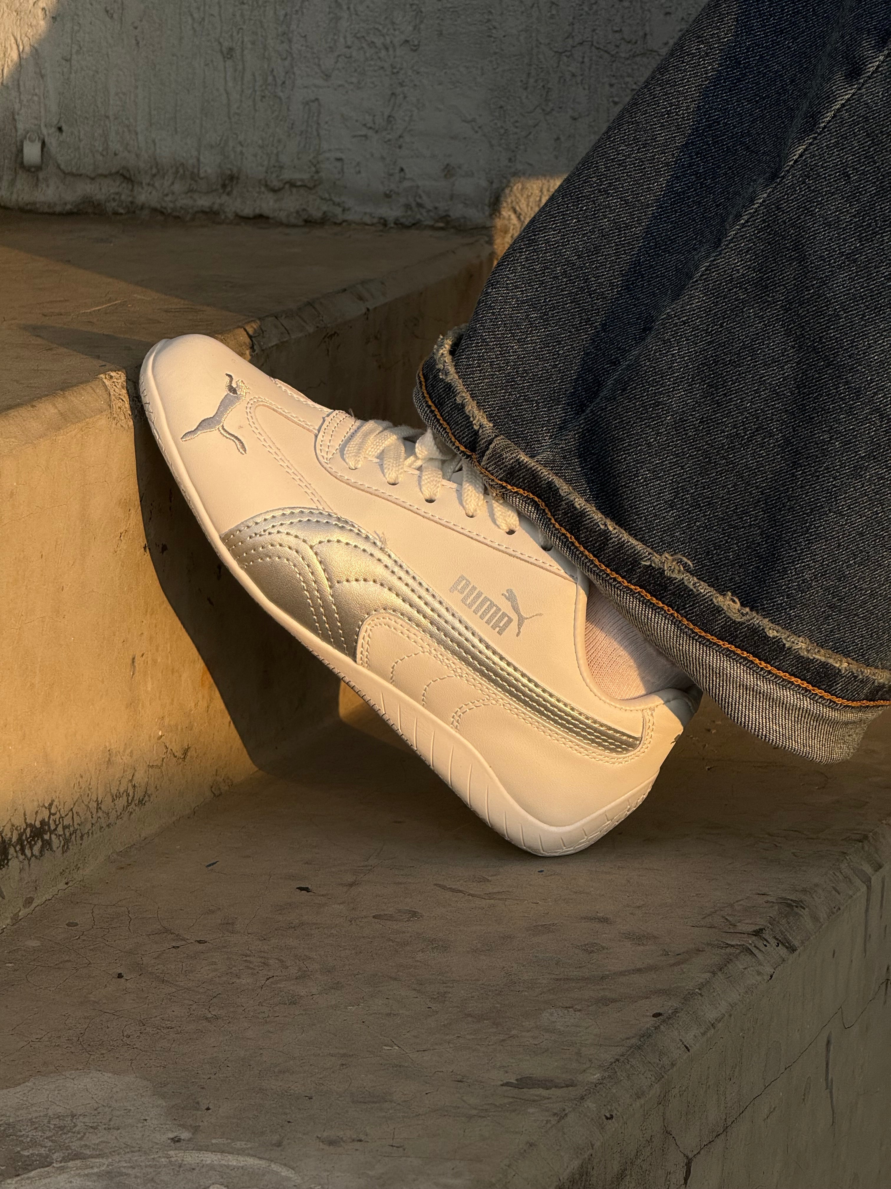 Puma Speed Cat “White/Silver”