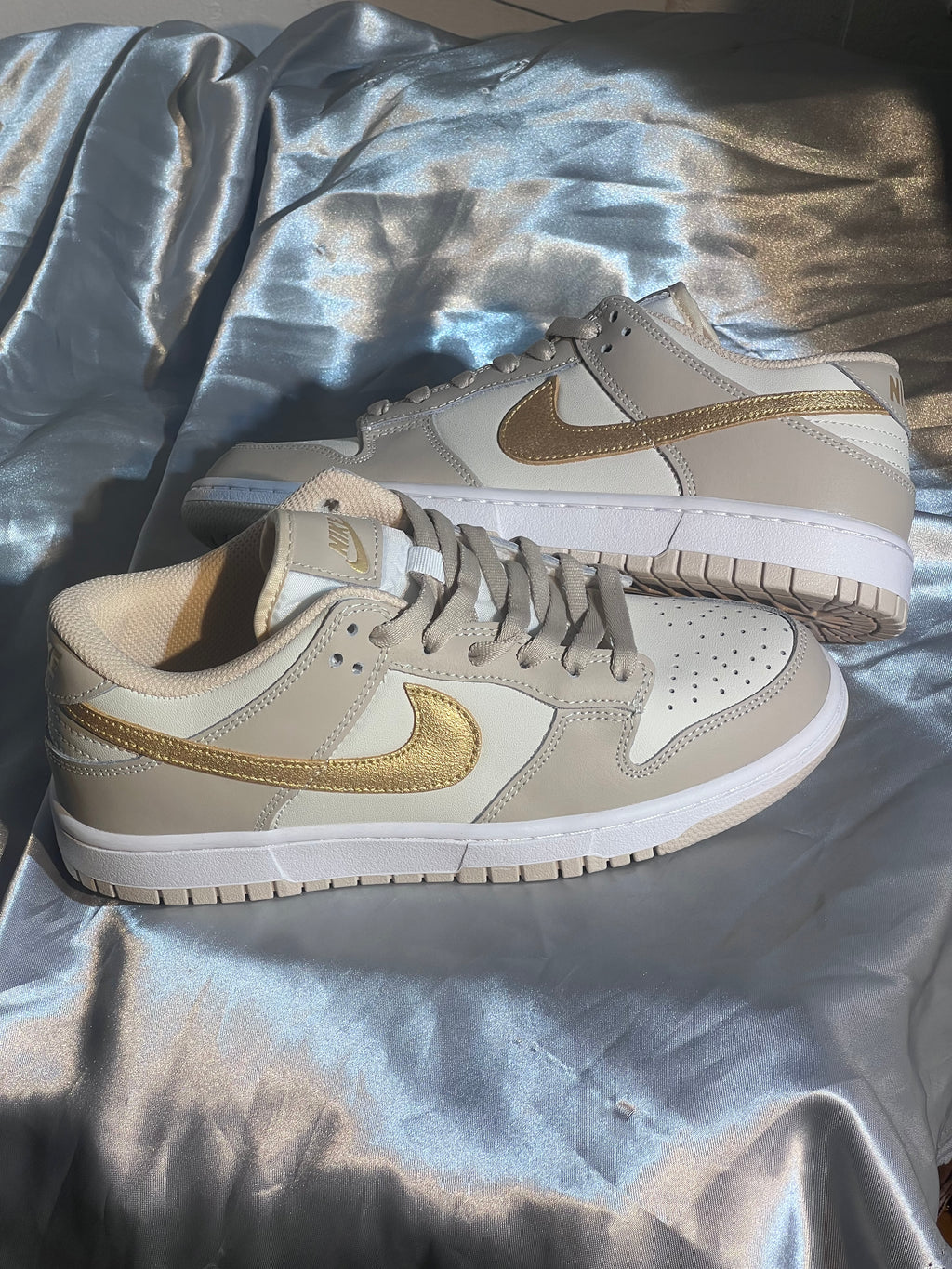 Nike Dunk Low “Swoosh Gold”