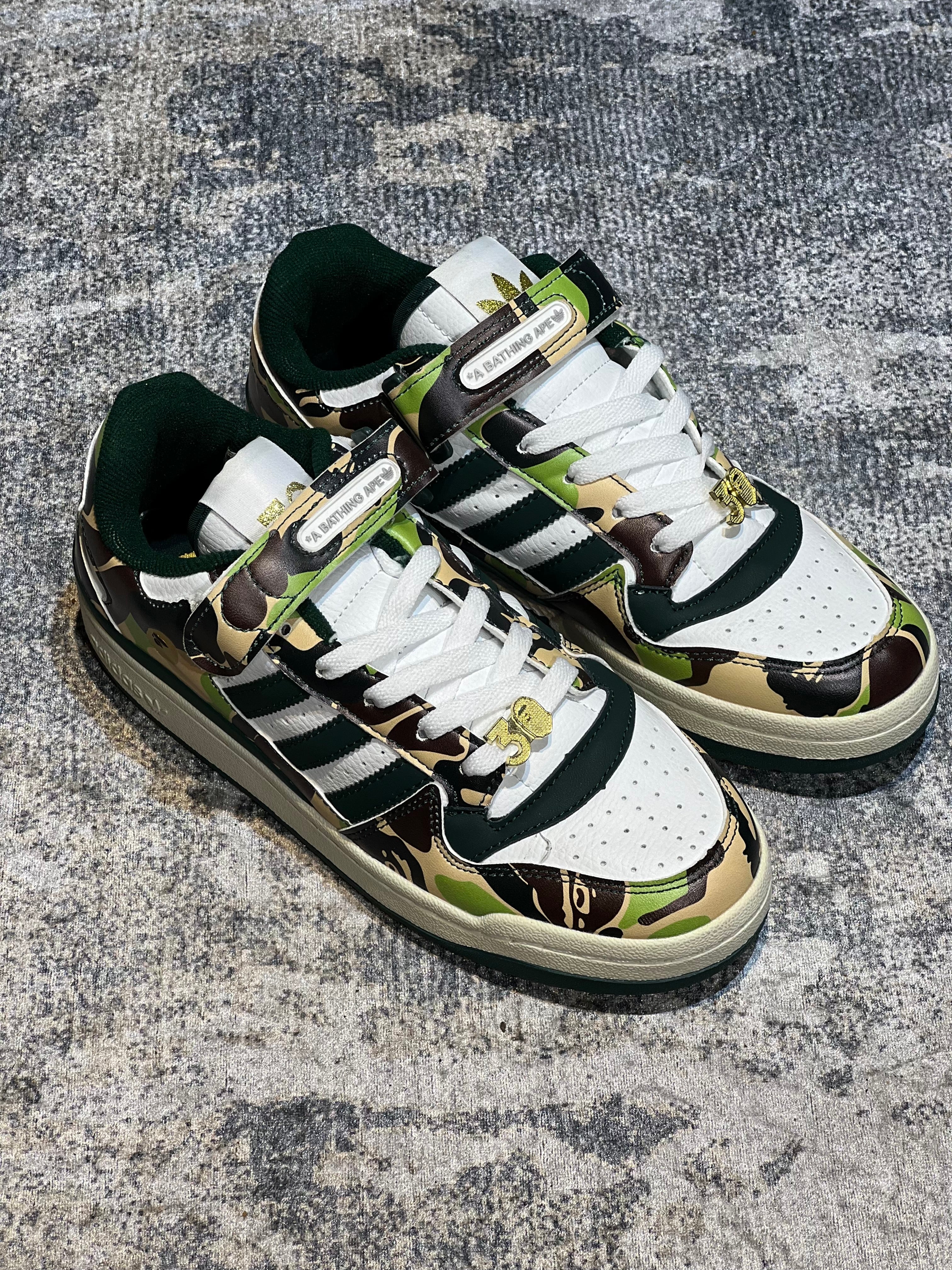 Adidas Forum x BAPE