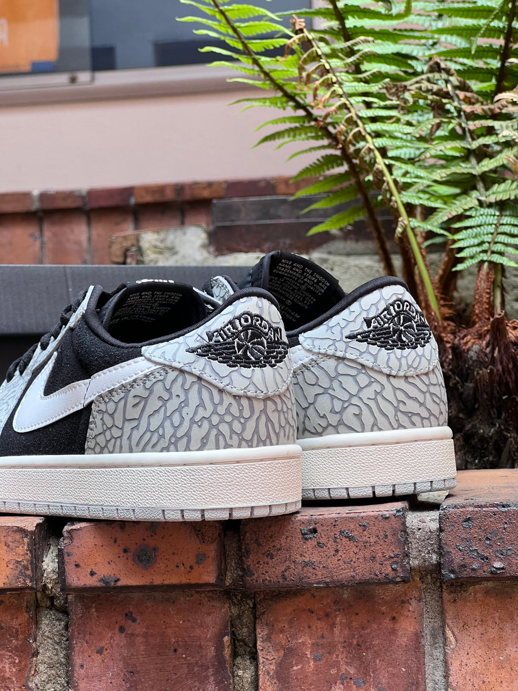 Air jordan retro 1 low Black Cement