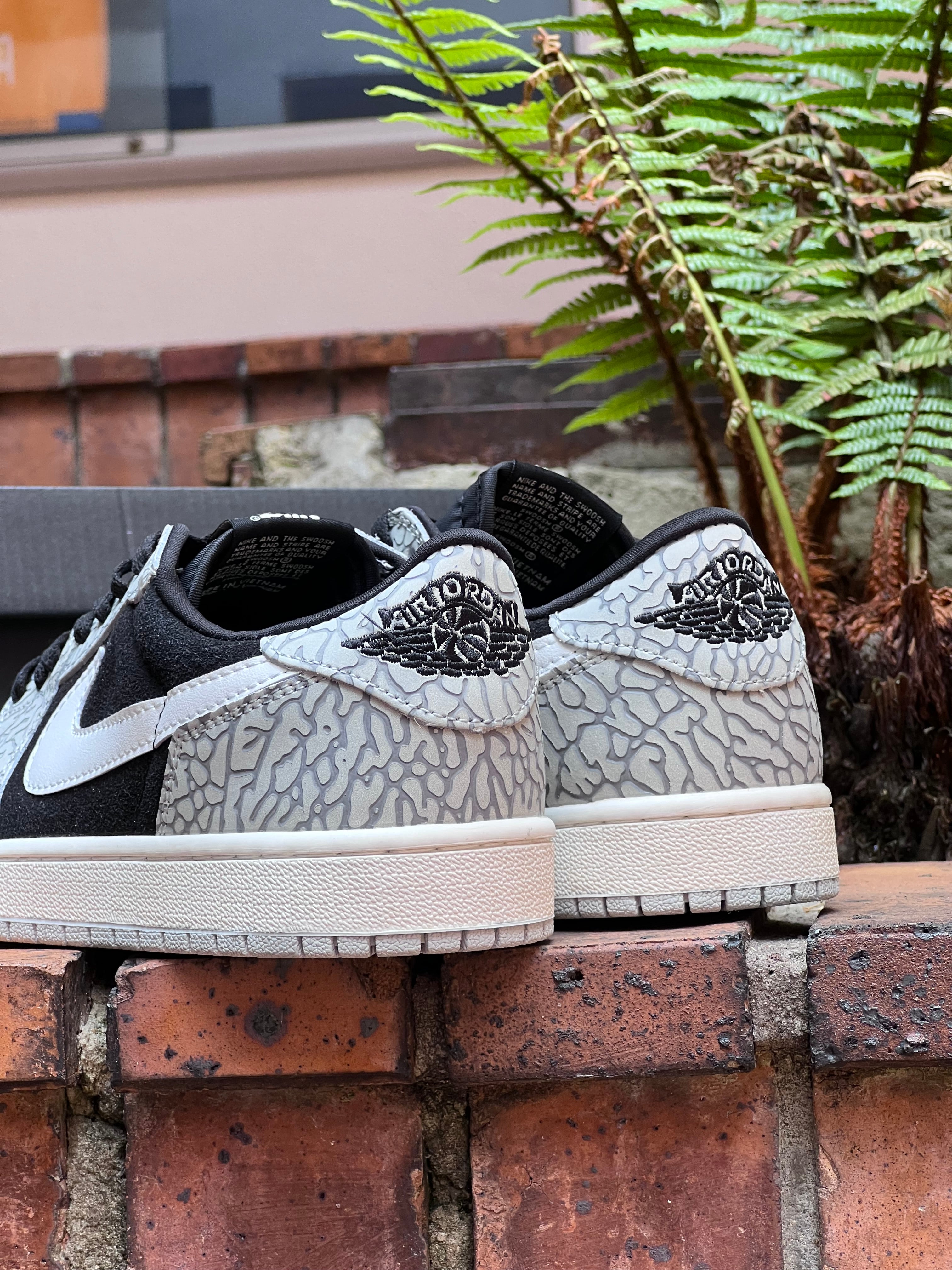 Air jordan retro 1 low Black Cement
