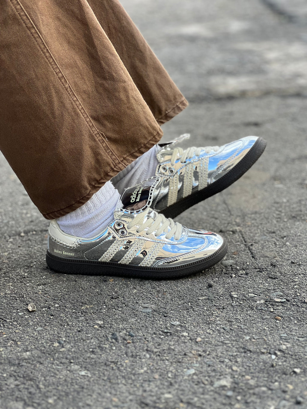 Adidas Samba x Wales Bonner ”Silver”