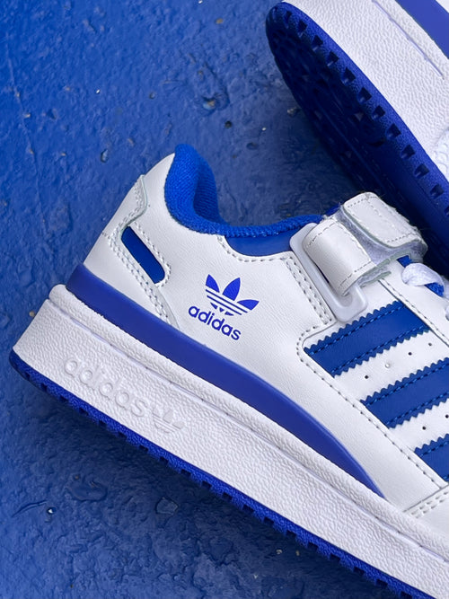 Adidas forum low W/Blue