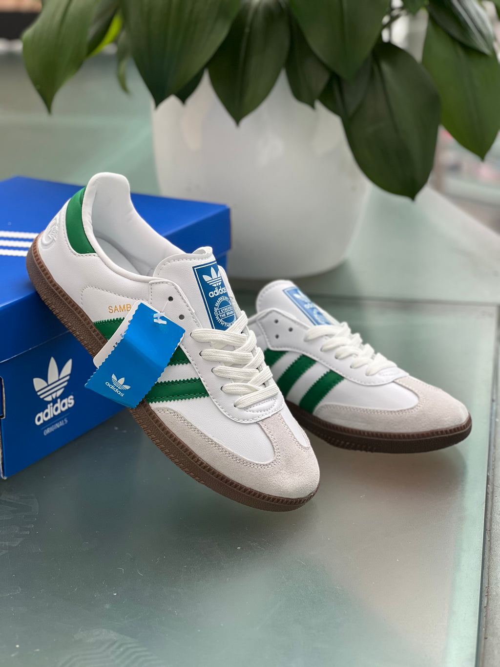 Adidas Samba OG “White/Green”