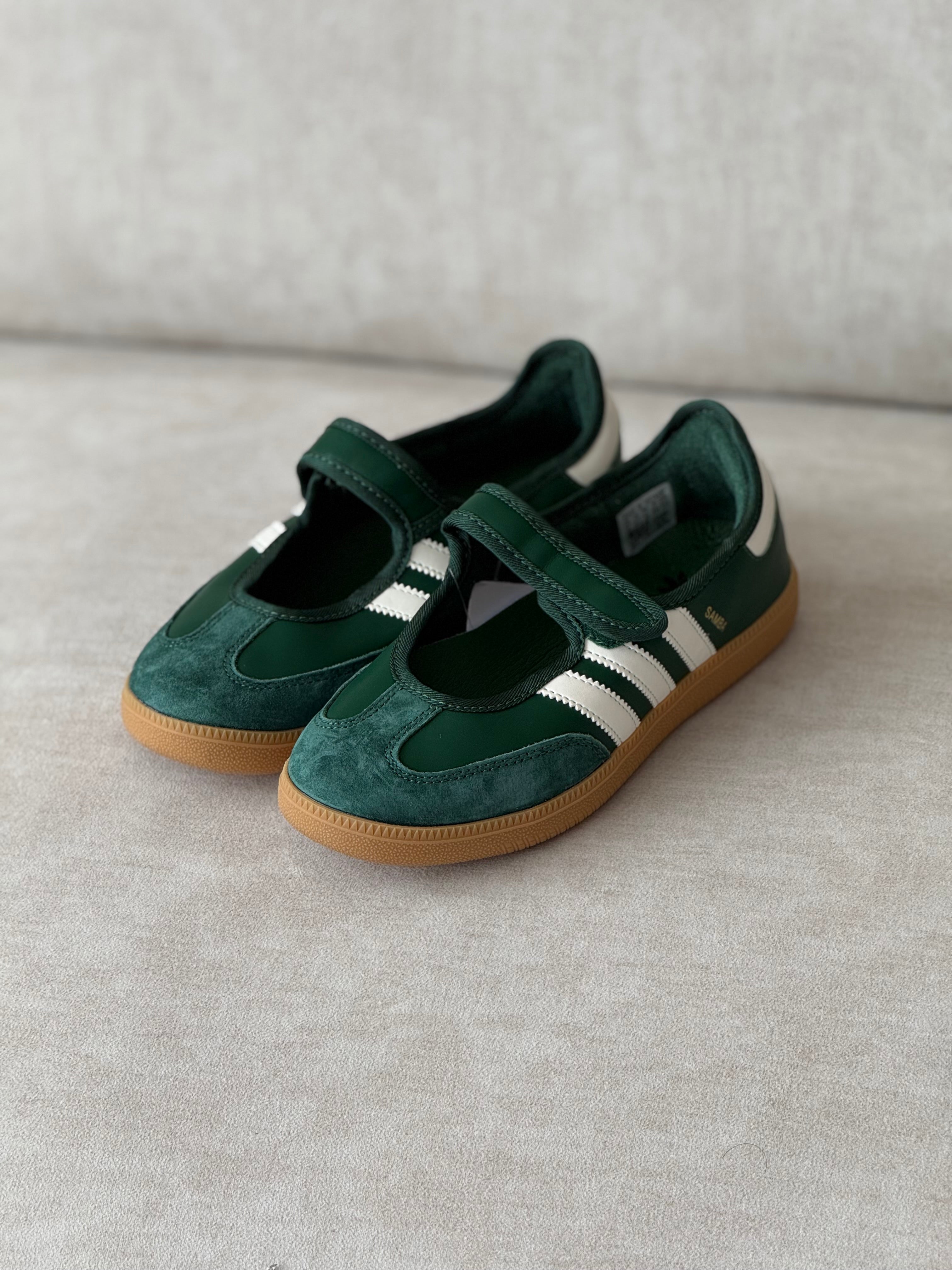 Adidas Samba Jane Green White Gum