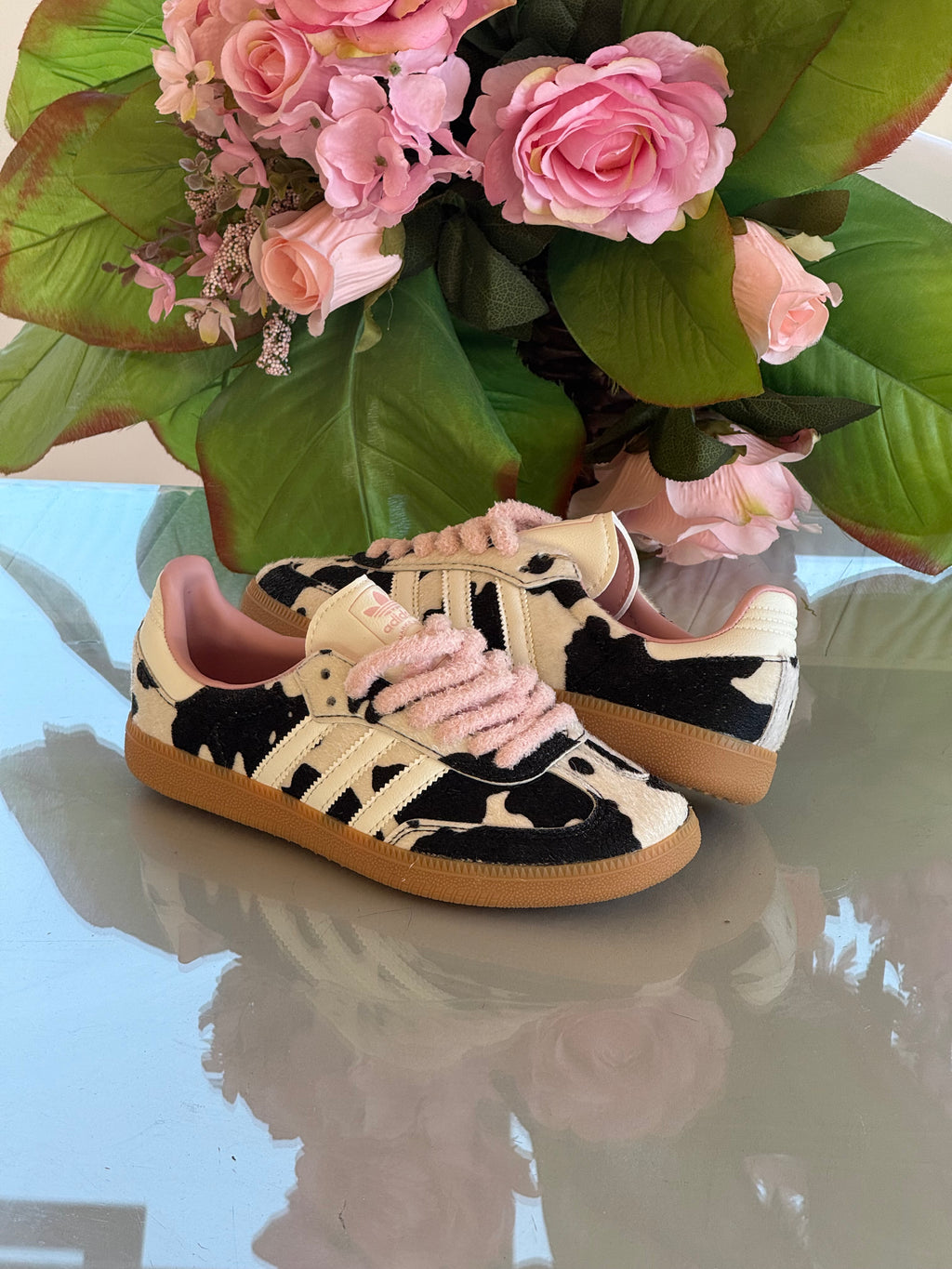 Adidas samba OG Cow Print – LIT BERRY