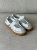 Adidas Samba Jane White Silver Metallic