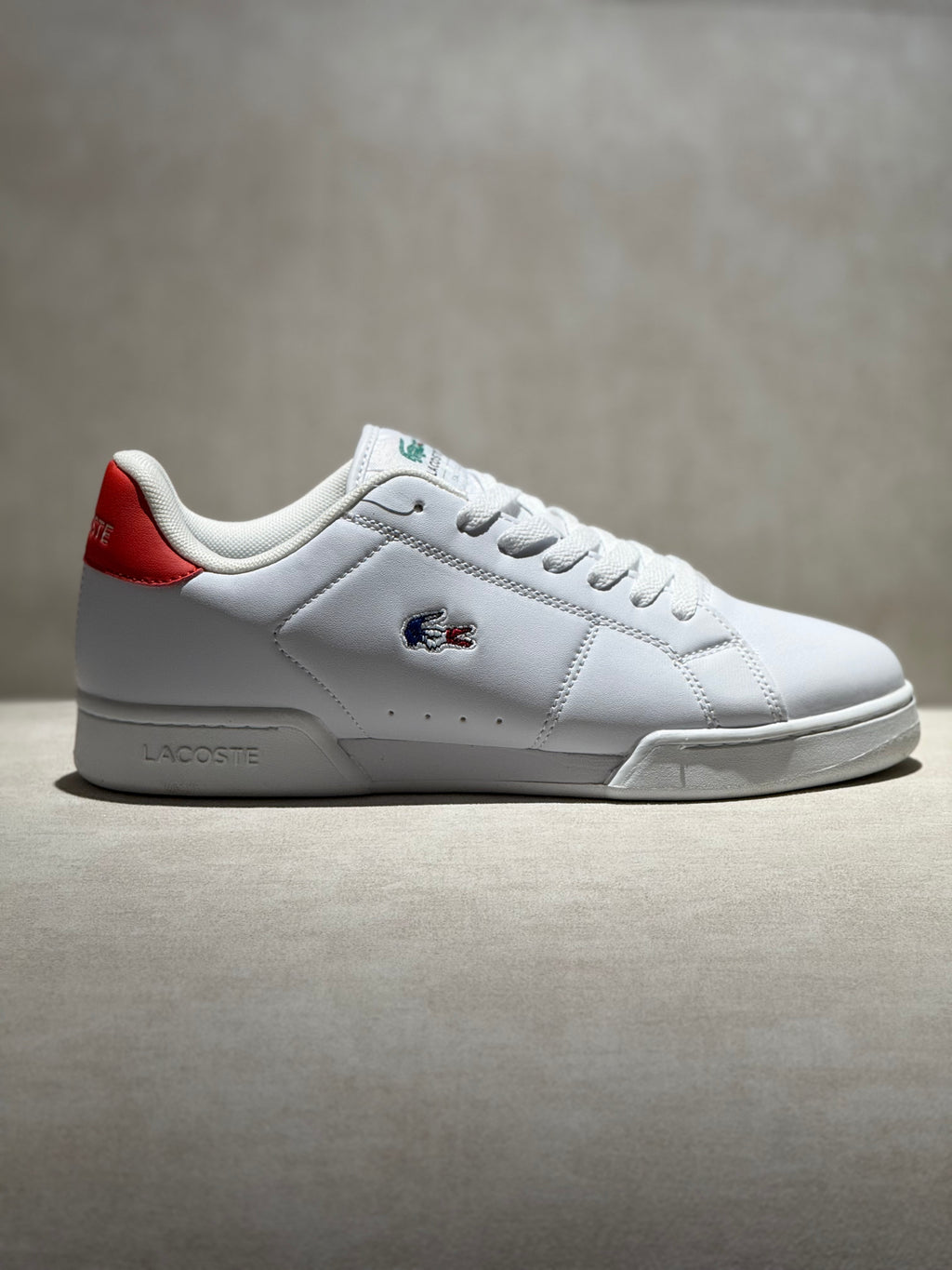 Lacoste “White/Red”