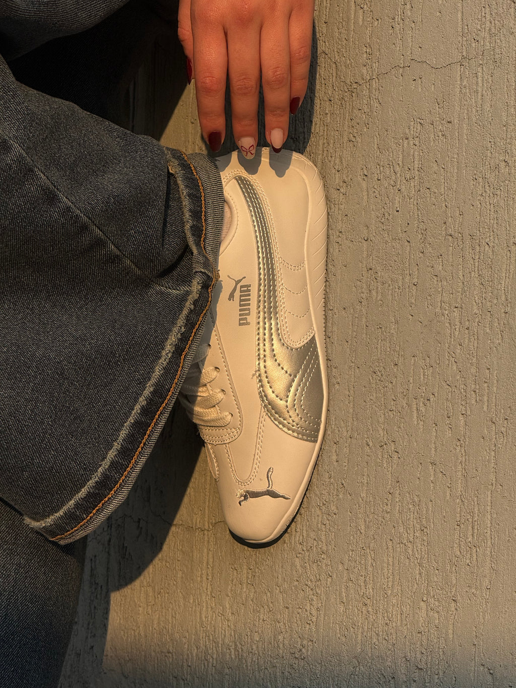 Puma Speed Cat “White/Silver”