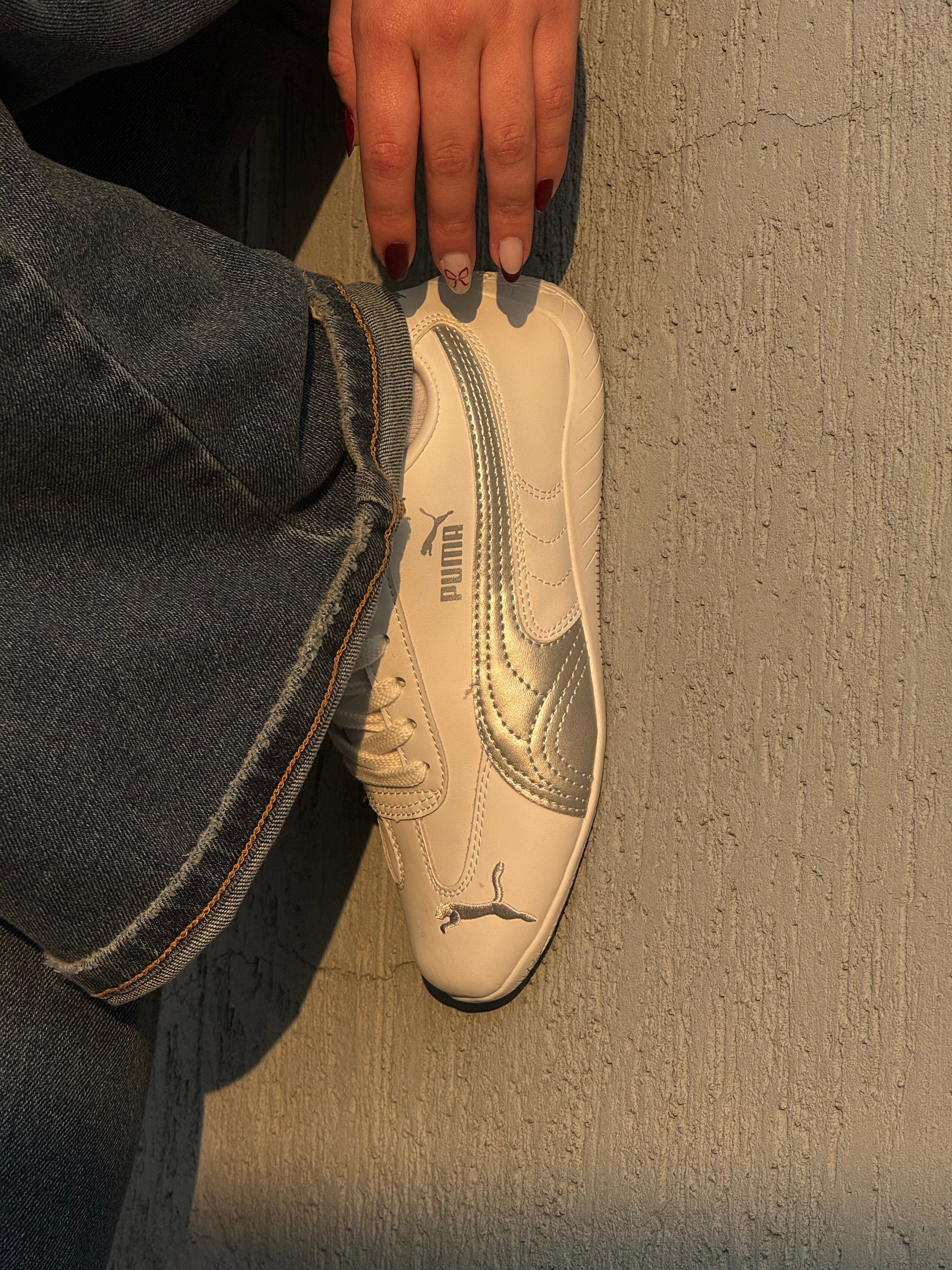 Puma Speed Cat “White/Silver”