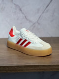 Samba Plataform “White/Red”