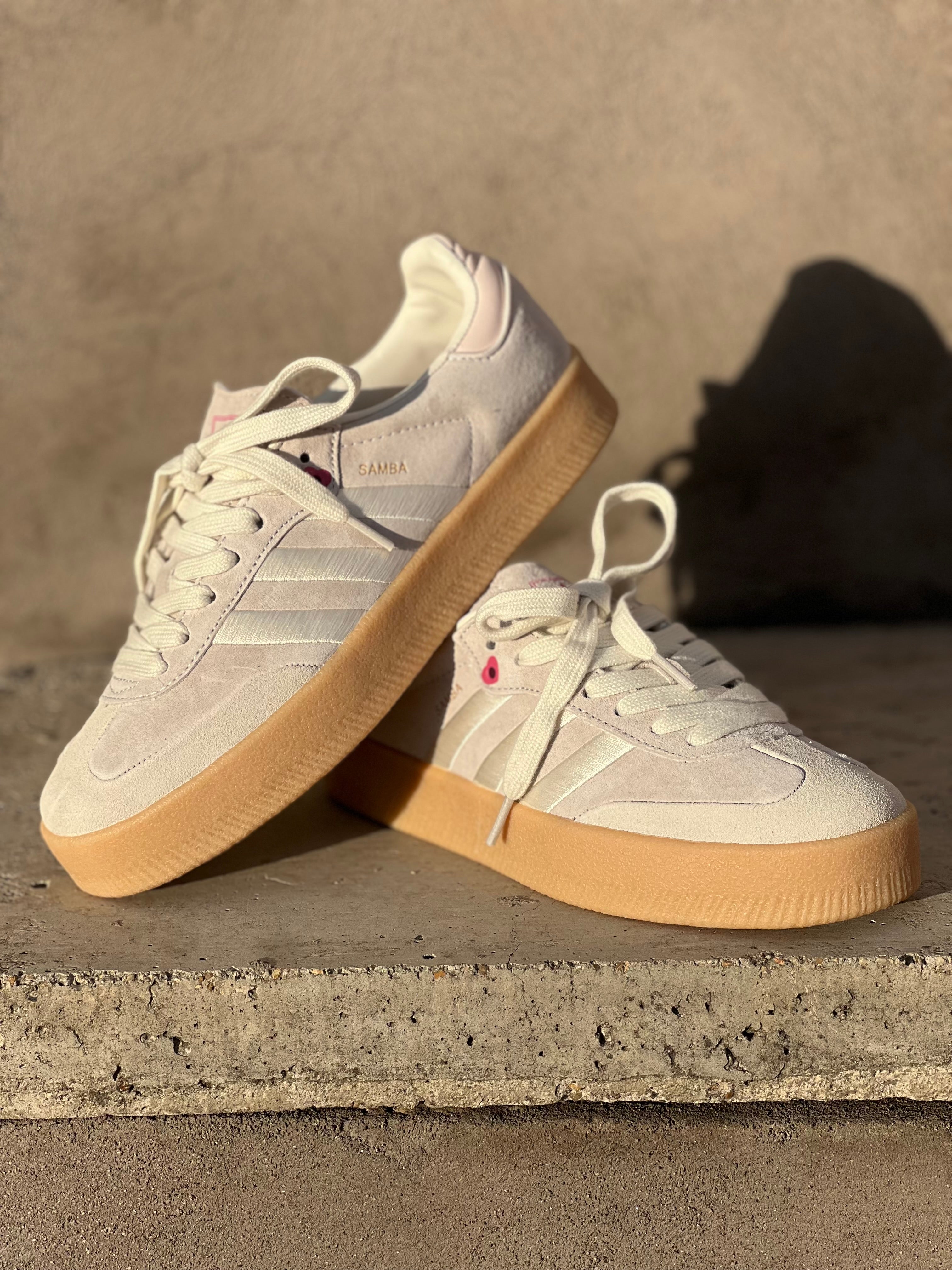 Adidas Samba Plataform GreyHeart