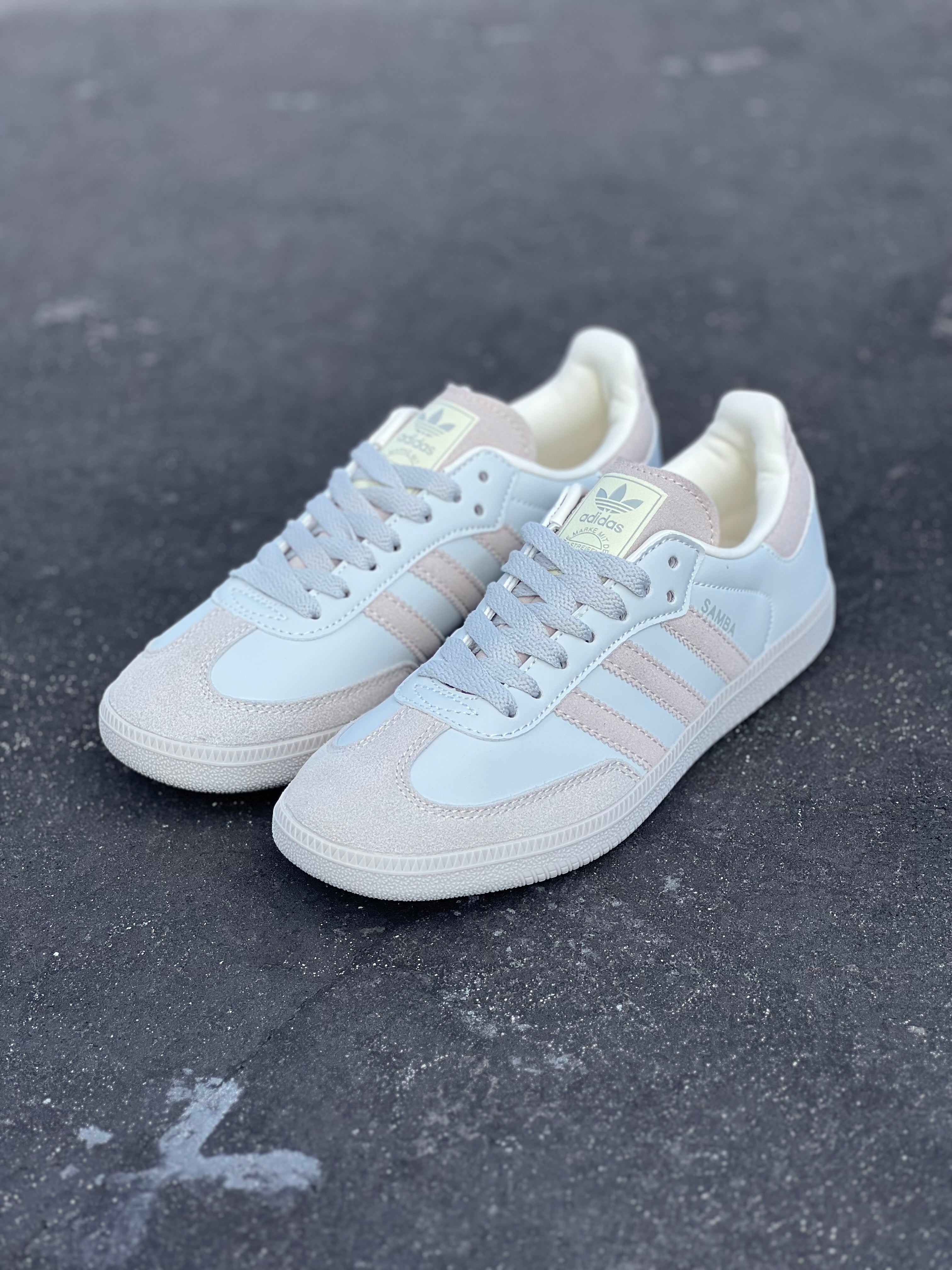 Adidas Samba “White/Grey”