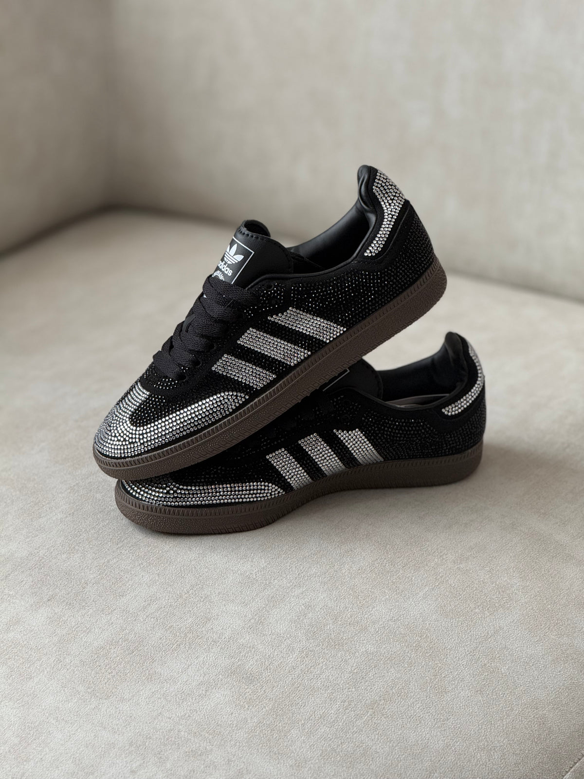 Adidas Samba OG Rhinestone Crystal “Black/Silver”