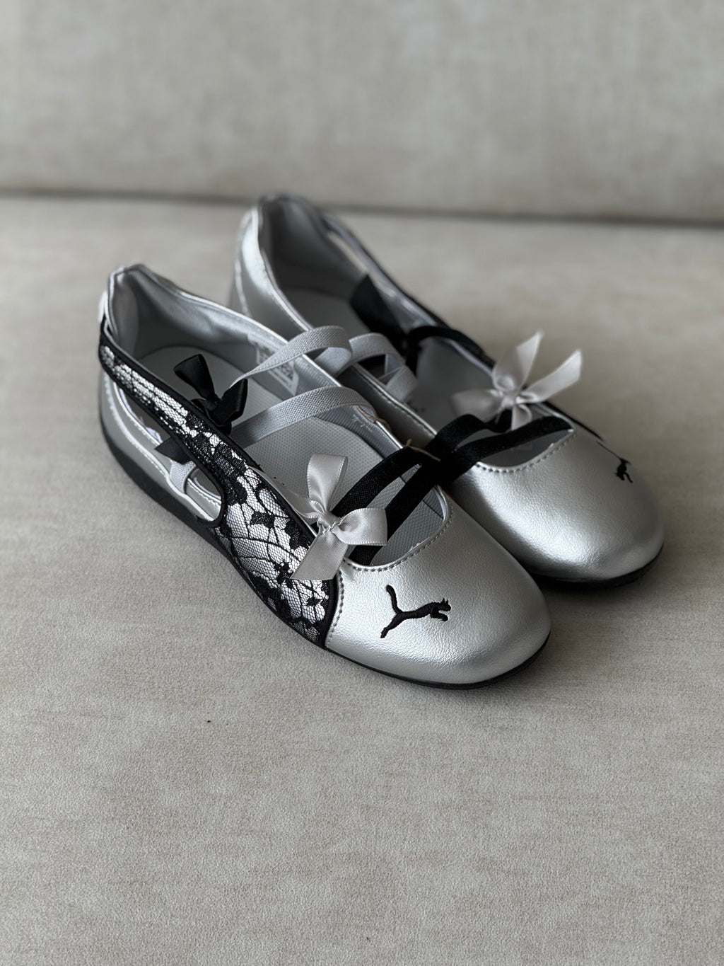 Puma Speedcat Ballet Lace “Silver/Black”