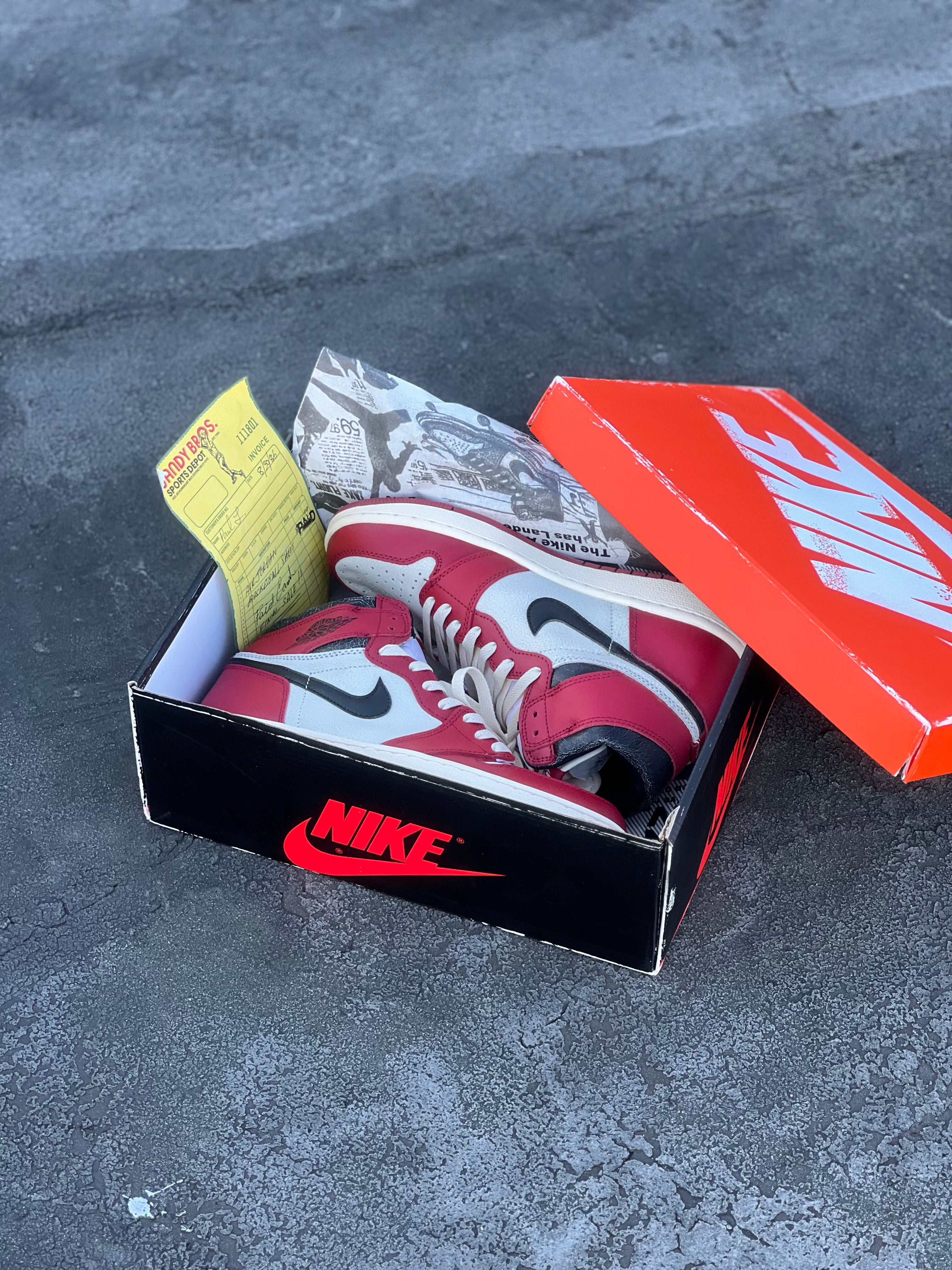 Jordan Retro 1 Chicago “Lost And Found”