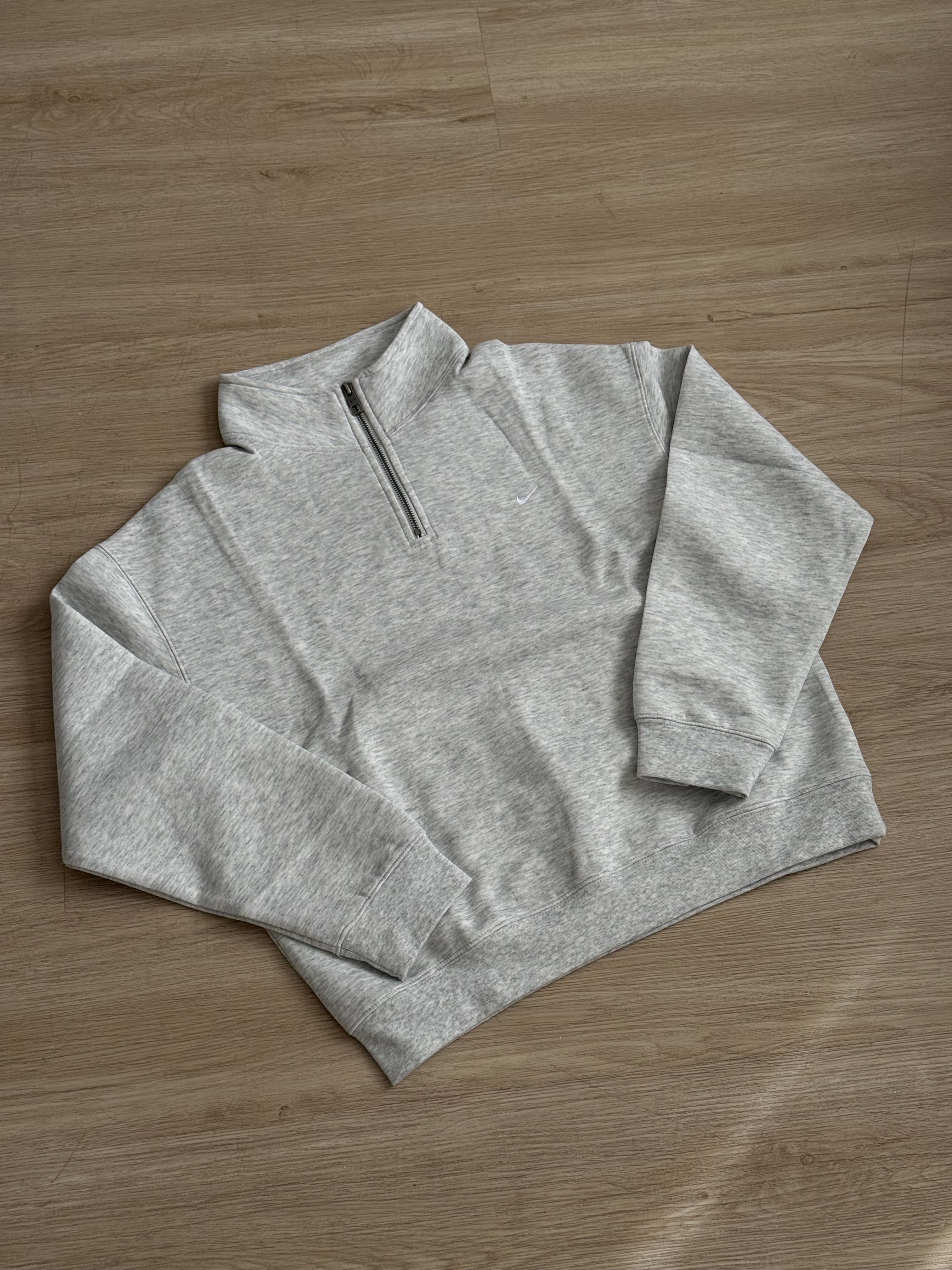 Sudadera Nike Quarter Zip Set Grey