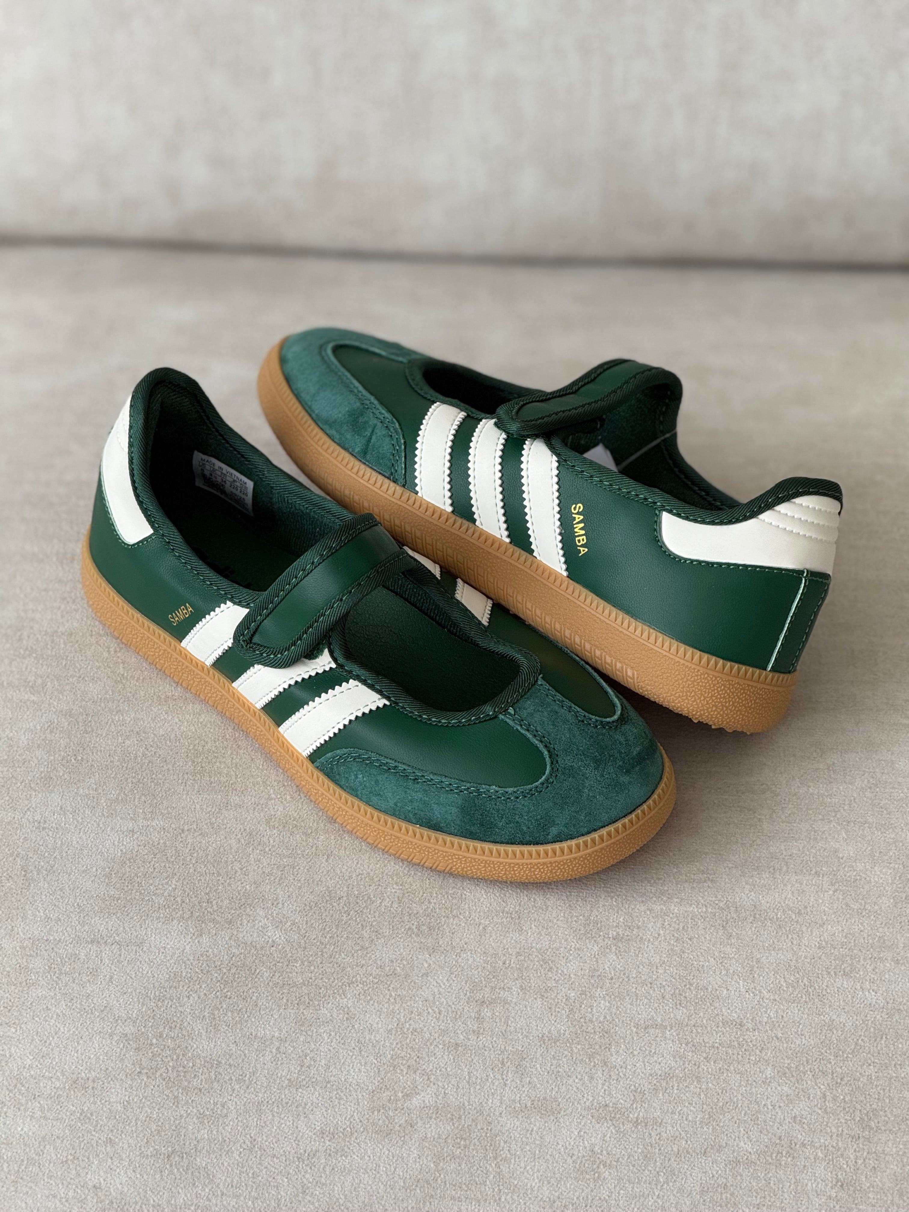 Adidas Samba Jane Green White Gum