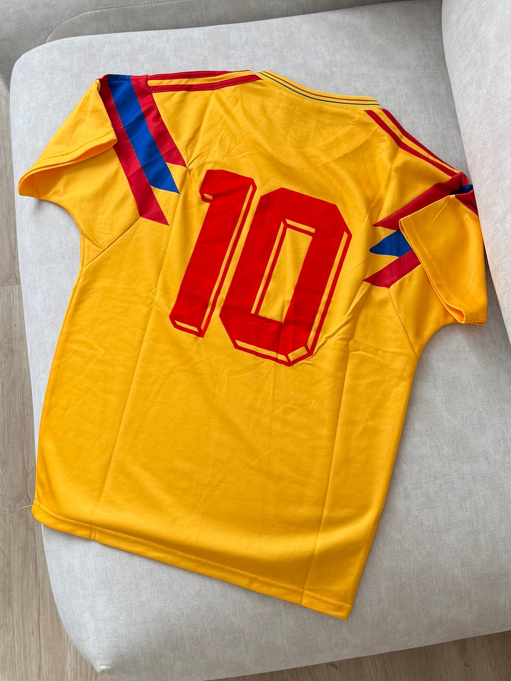 Camiseta Visitante Selección Colombia 1990