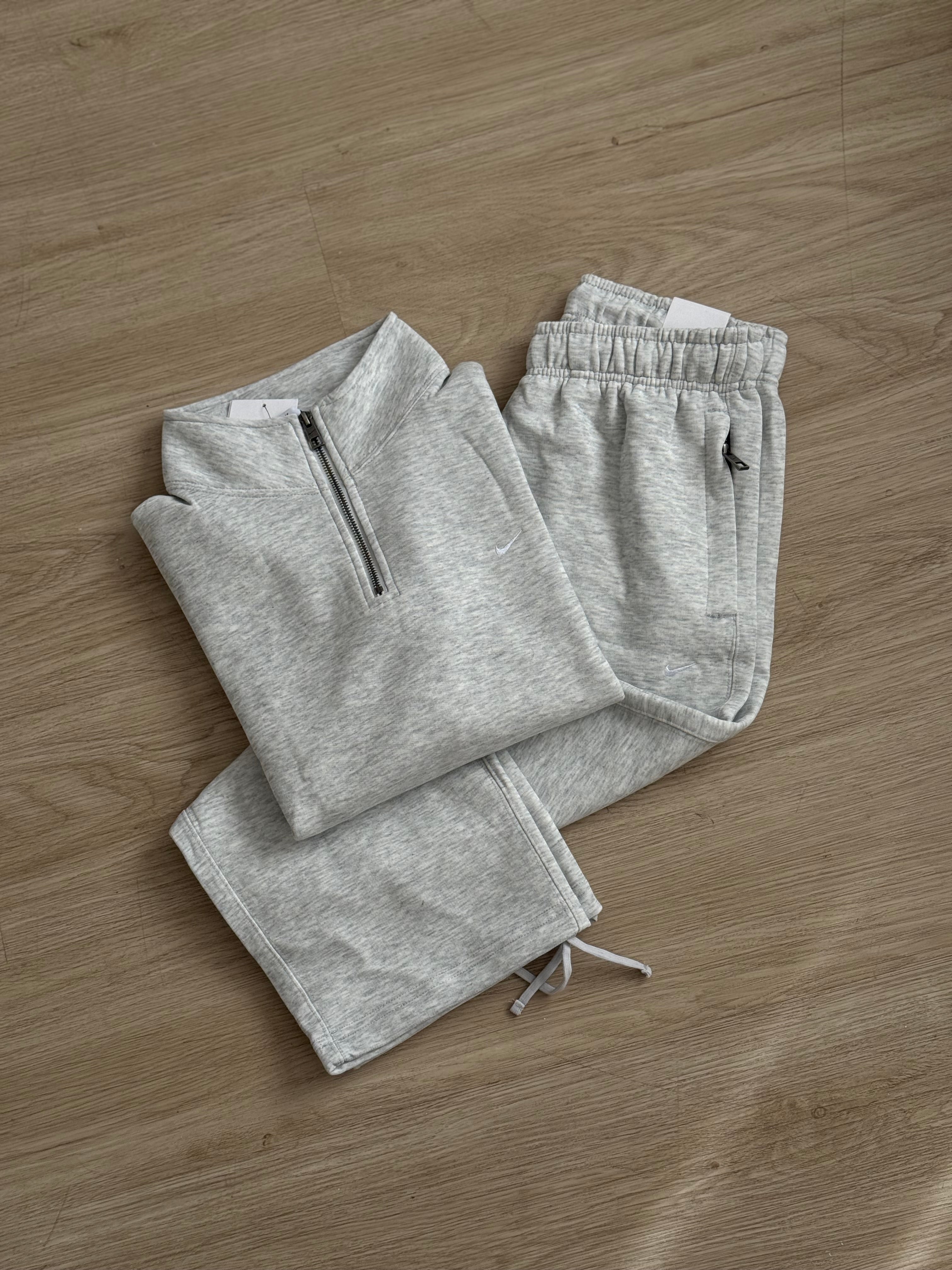 Sudadera Nike Quarter Zip Set Grey