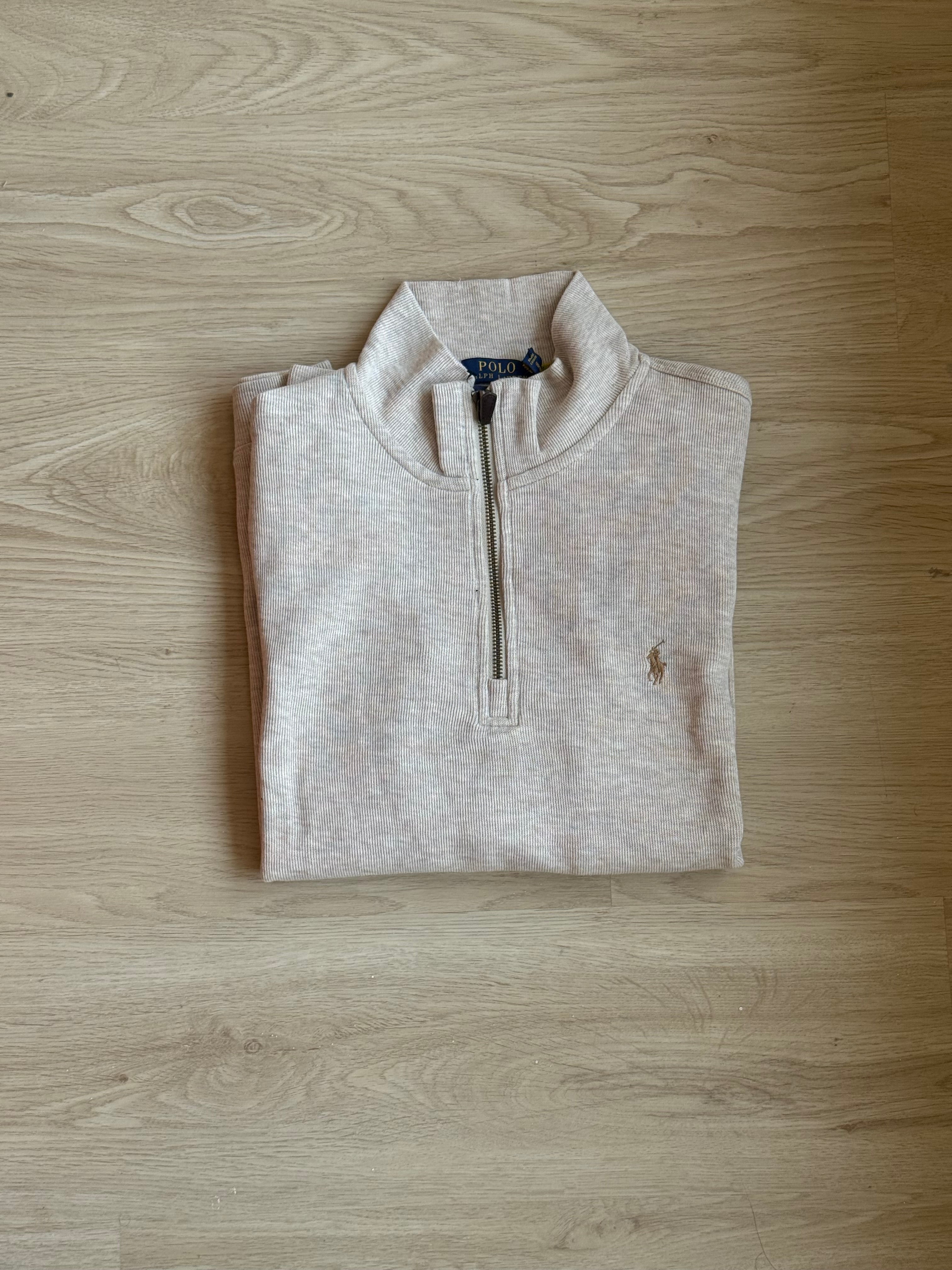 Sweater Polo Ralph Lauren Zip-Up “Grey”