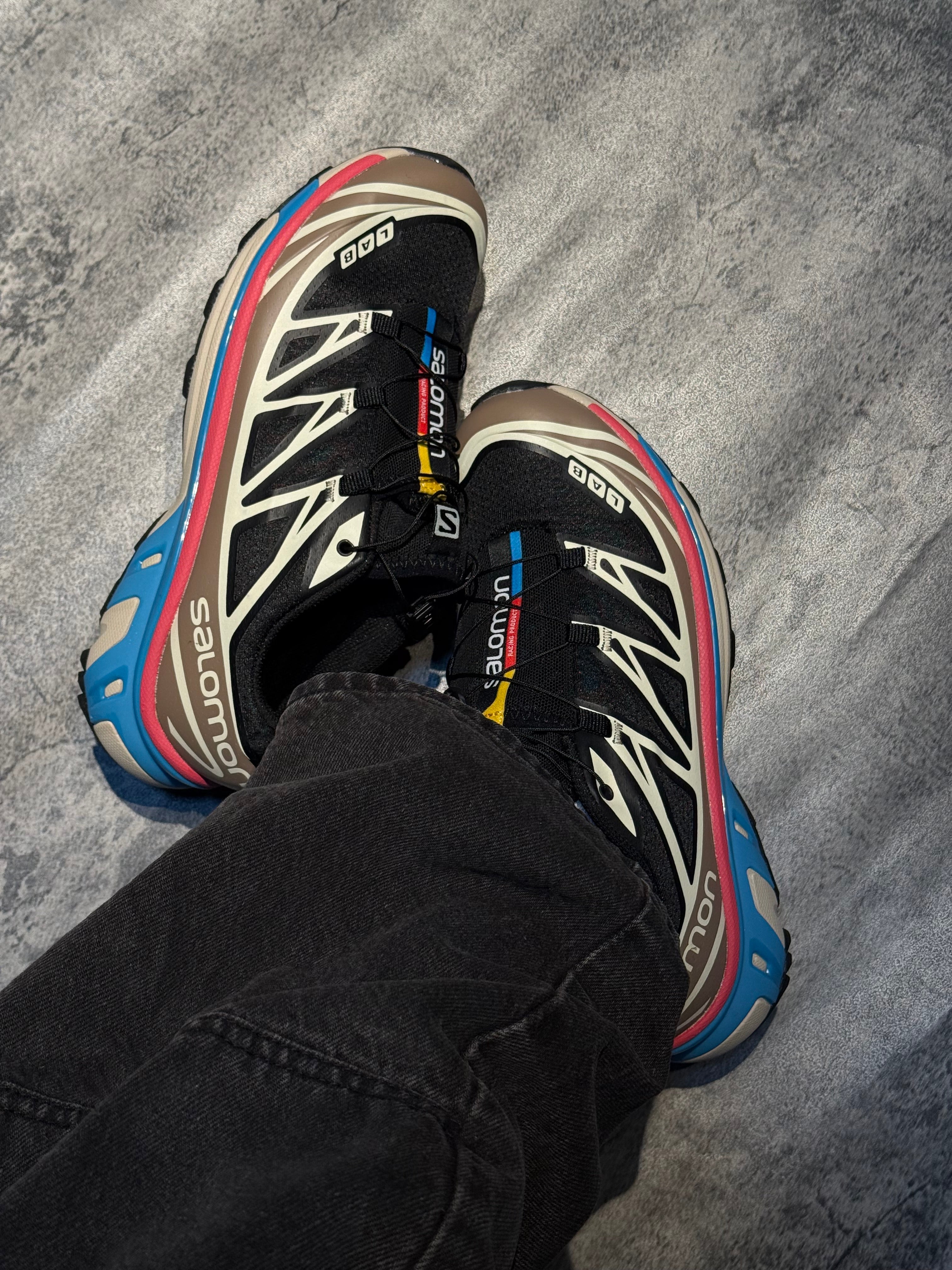Salomon XT6 “Black Cow Hide”