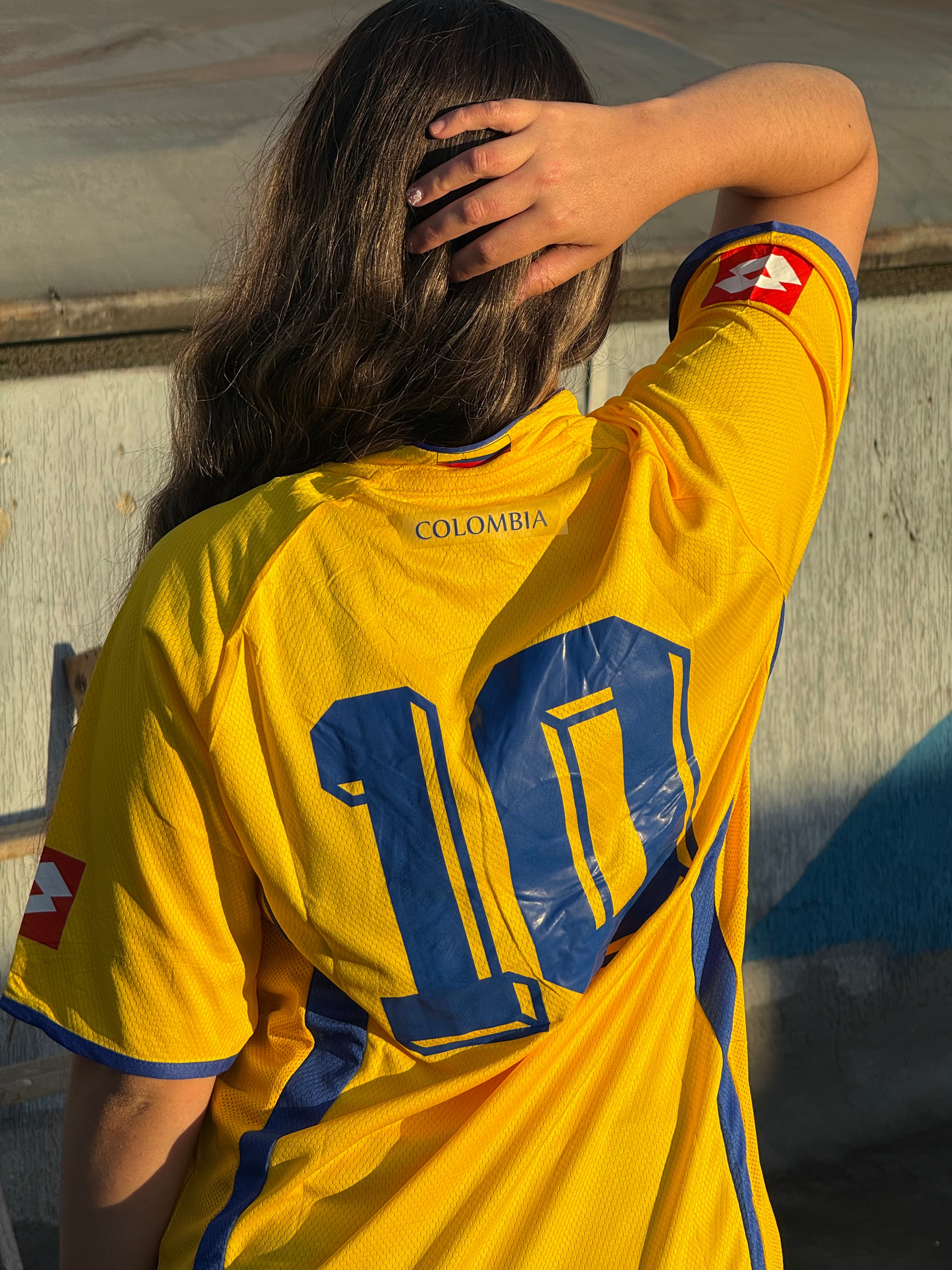 Camiseta Selección Colombia Loto Amarilla