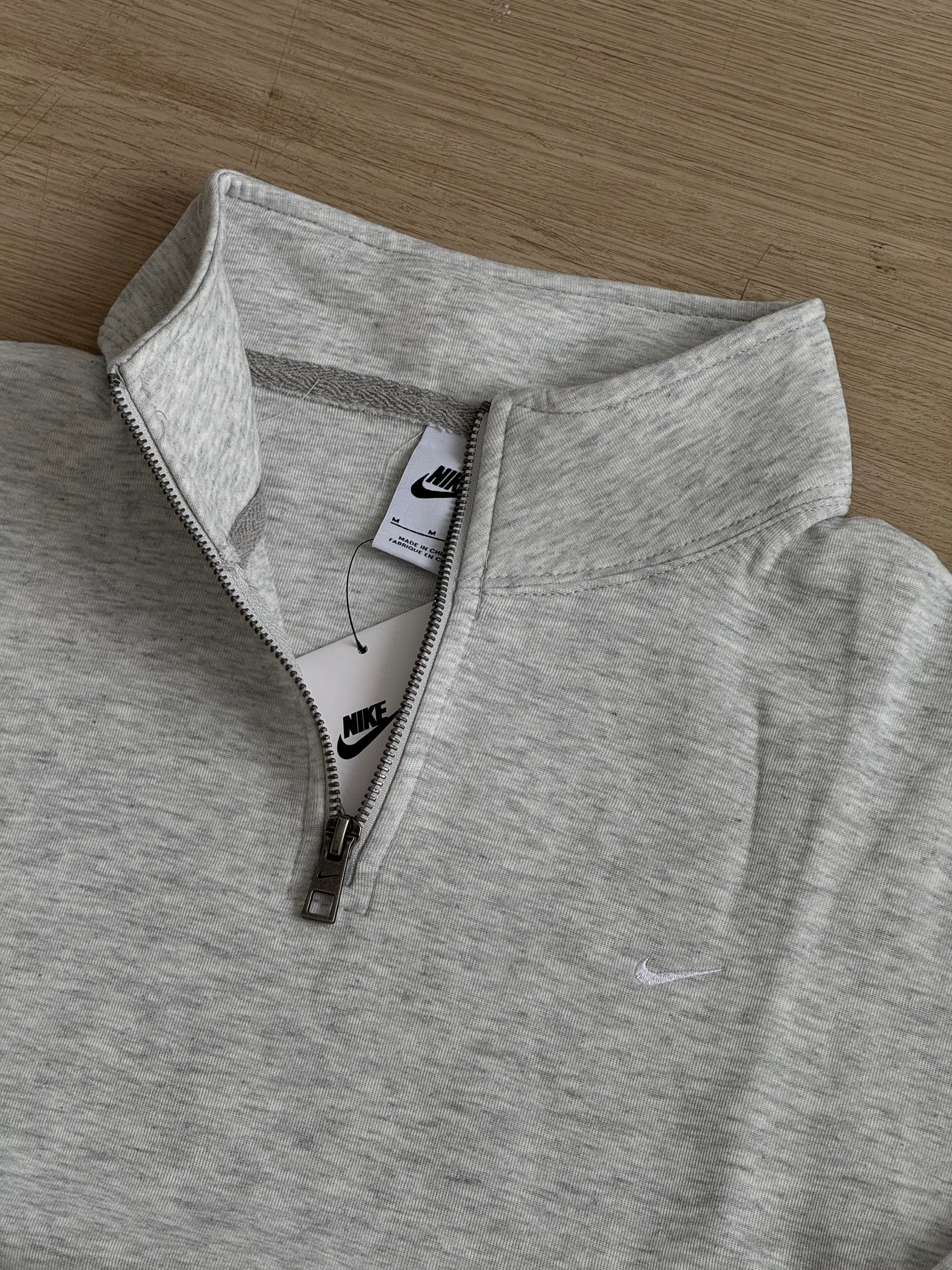Sudadera Nike Quarter Zip Set Grey