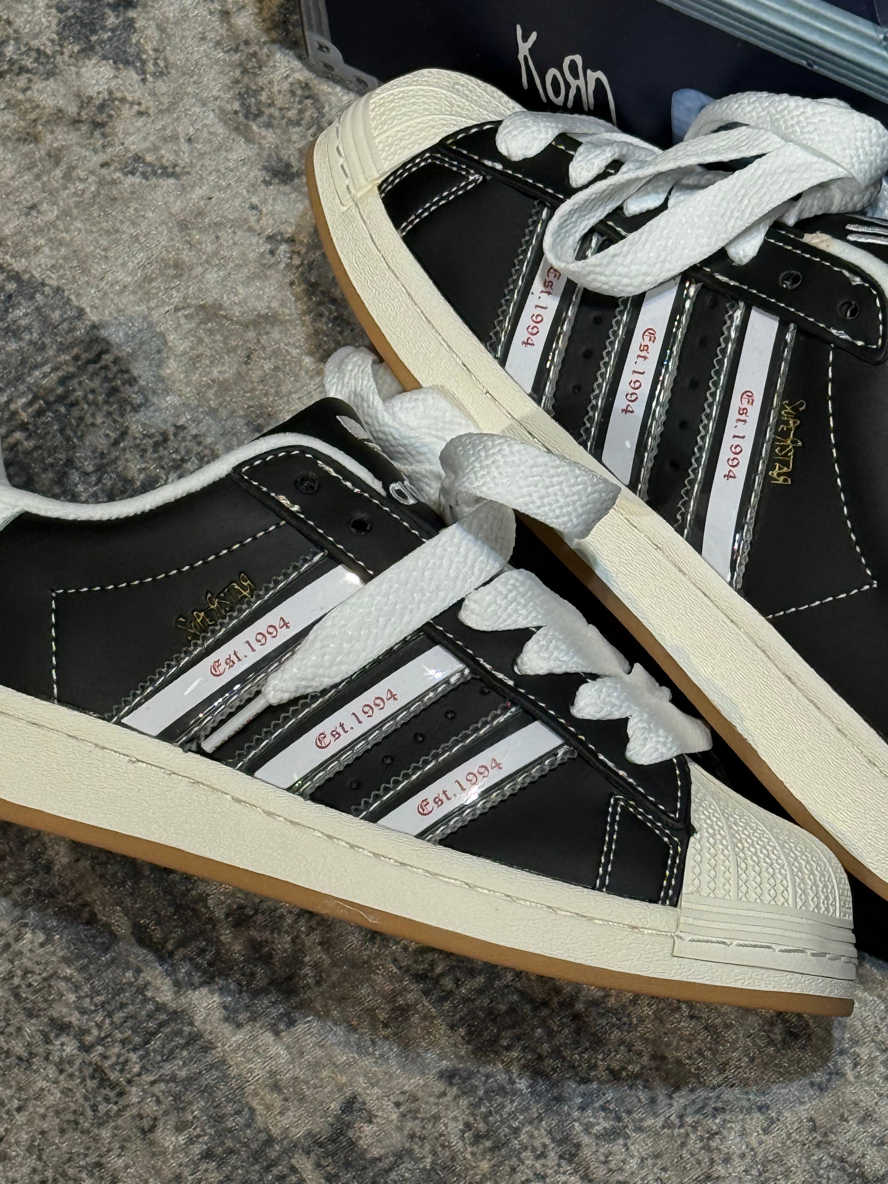 Adidas Superstar x Korn “Black”