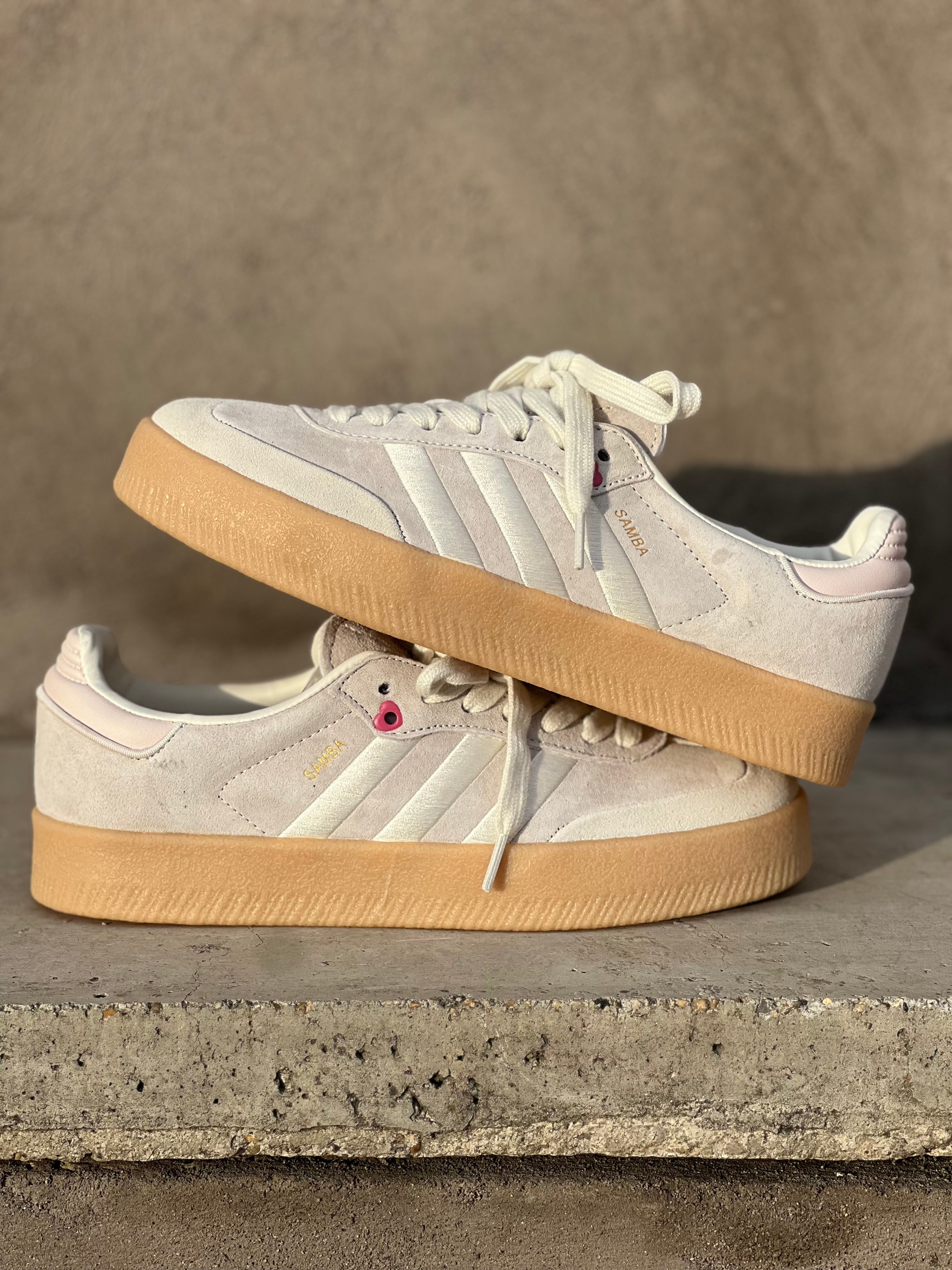 Adidas Samba Plataform GreyHeart