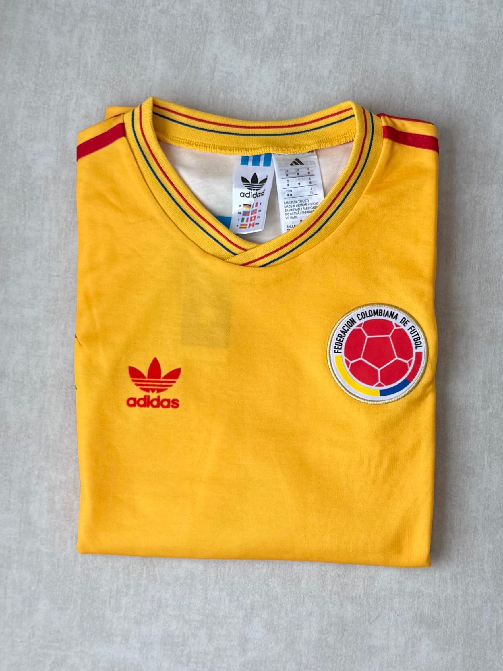 Camiseta Visitante Selección Colombia 1990