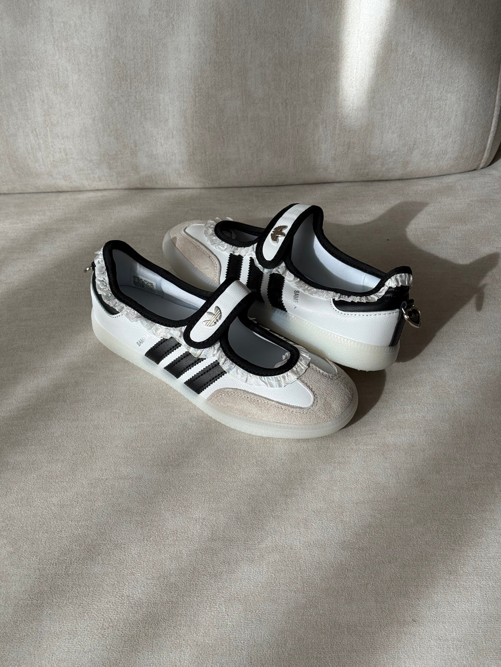 Adidas Samba Jane “Frill White/Black”