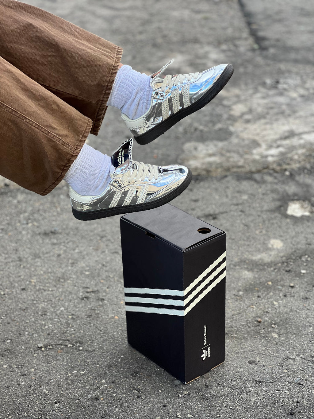 Adidas Samba x Wales Bonner ”Silver”